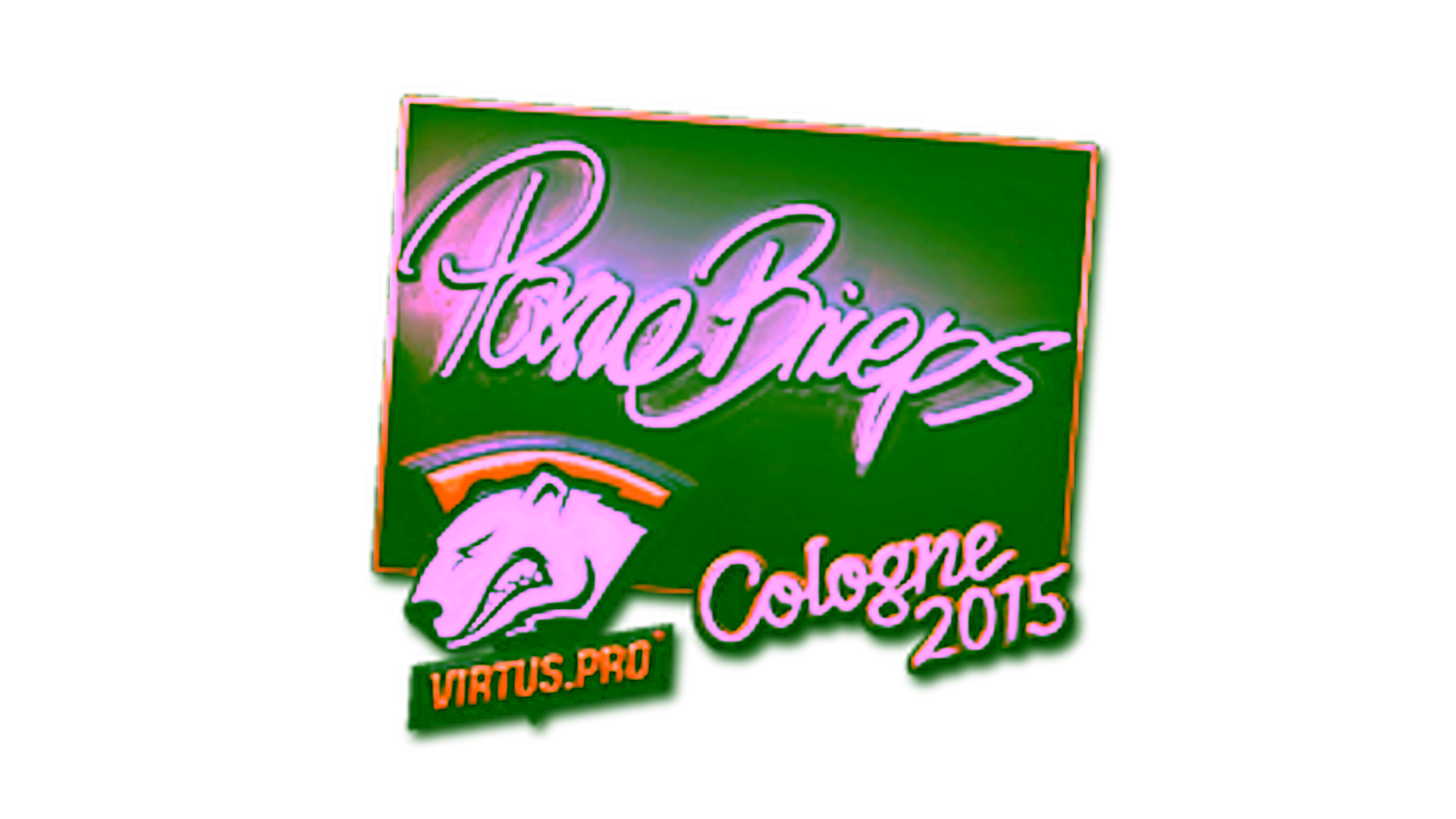 Display for Sticker | pashaBiceps (Foil) | Cologne 2015