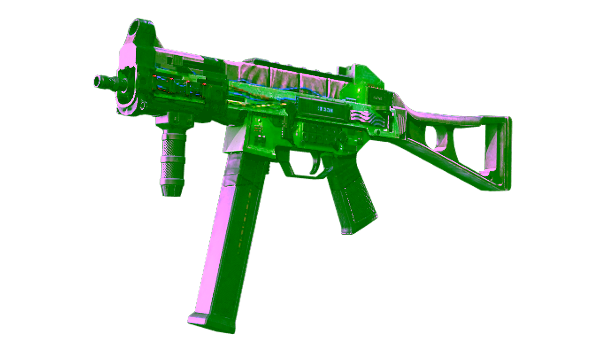 Rodyti UMP-45 | Plastique (Well-Worn)