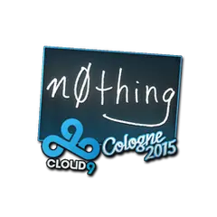 Sticker n0thing Cologne 2015