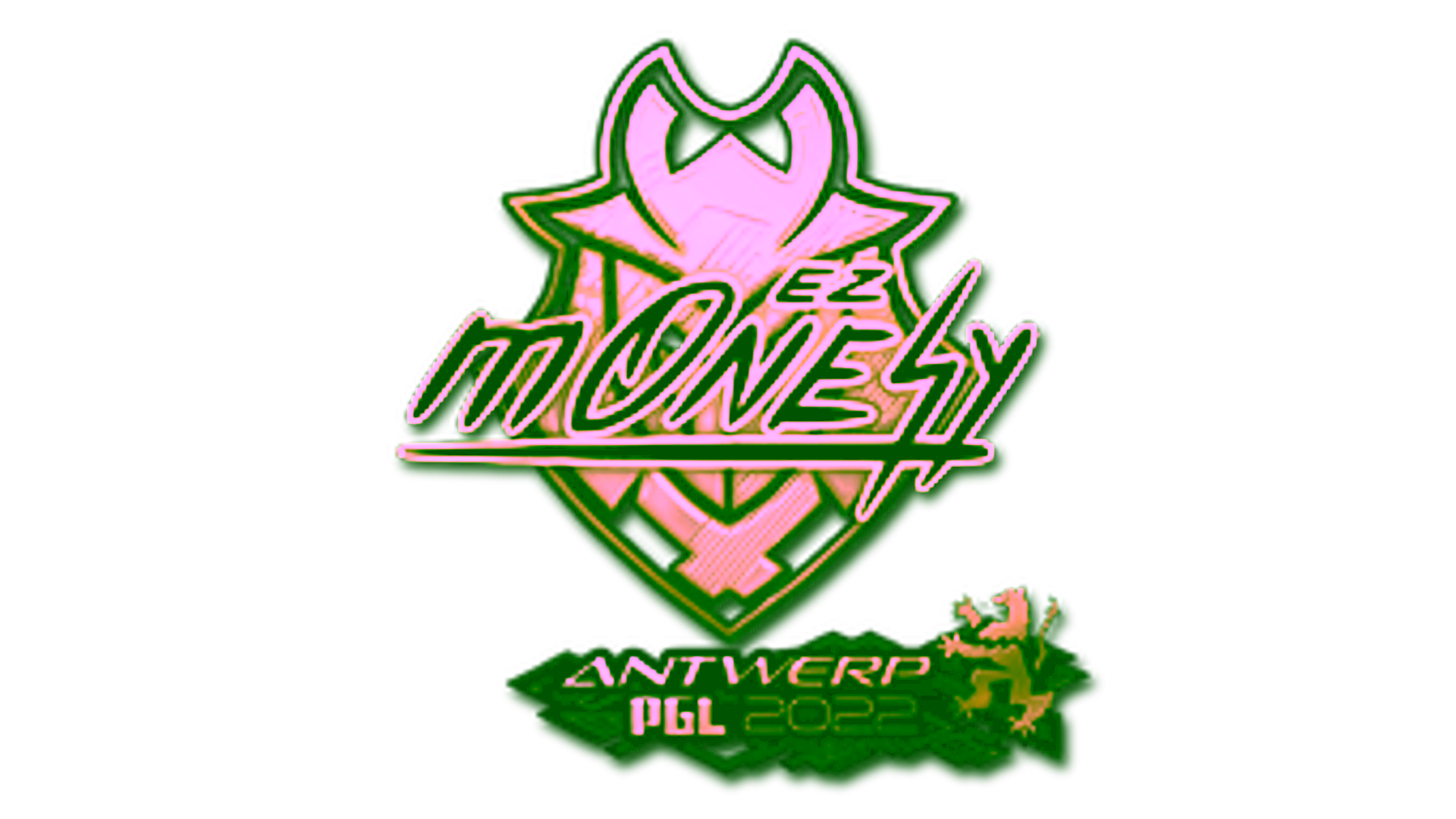 Rodyti Sticker | m0NESY (Gold) | Antwerp 2022