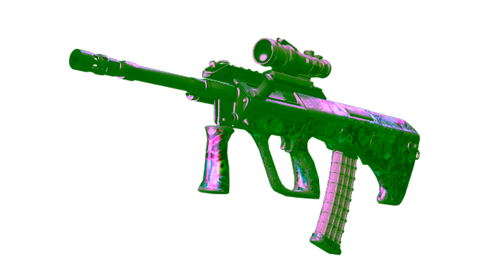 Display for StatTrak™ AUG | Death by Puppy (Field-Tested)