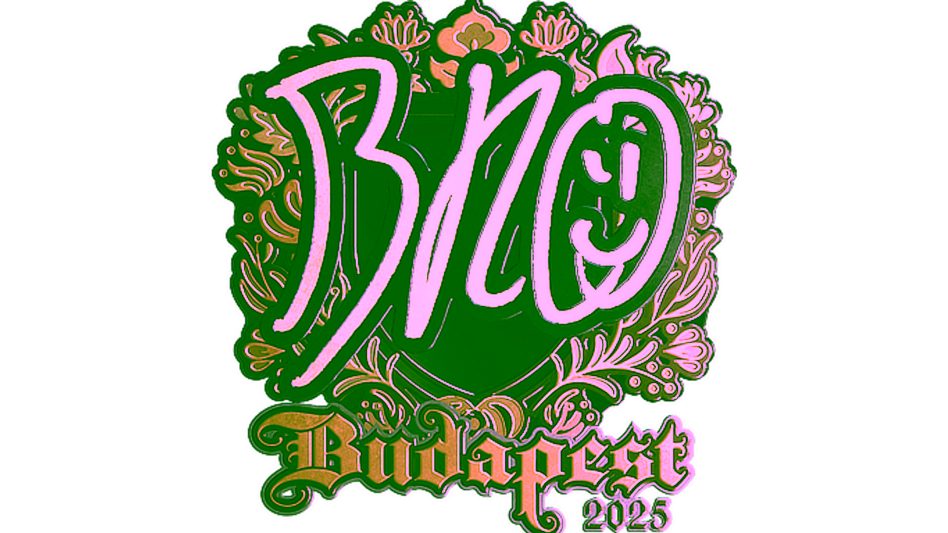 Anzeige für Sticker | br0 (Gold) | Budapest 2025