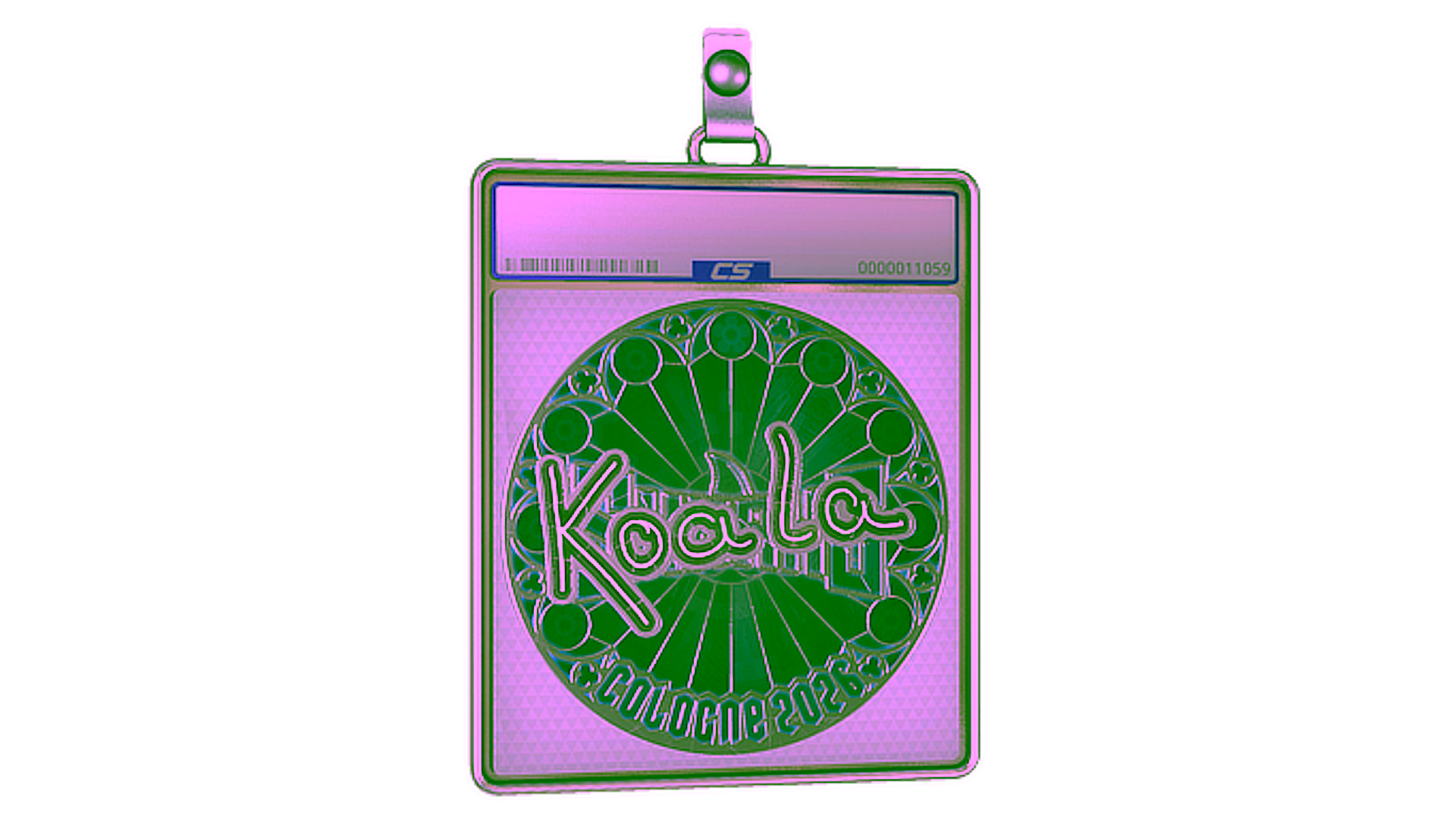 Display for Sticker Slab | koala (Foil) | Cologne 2026