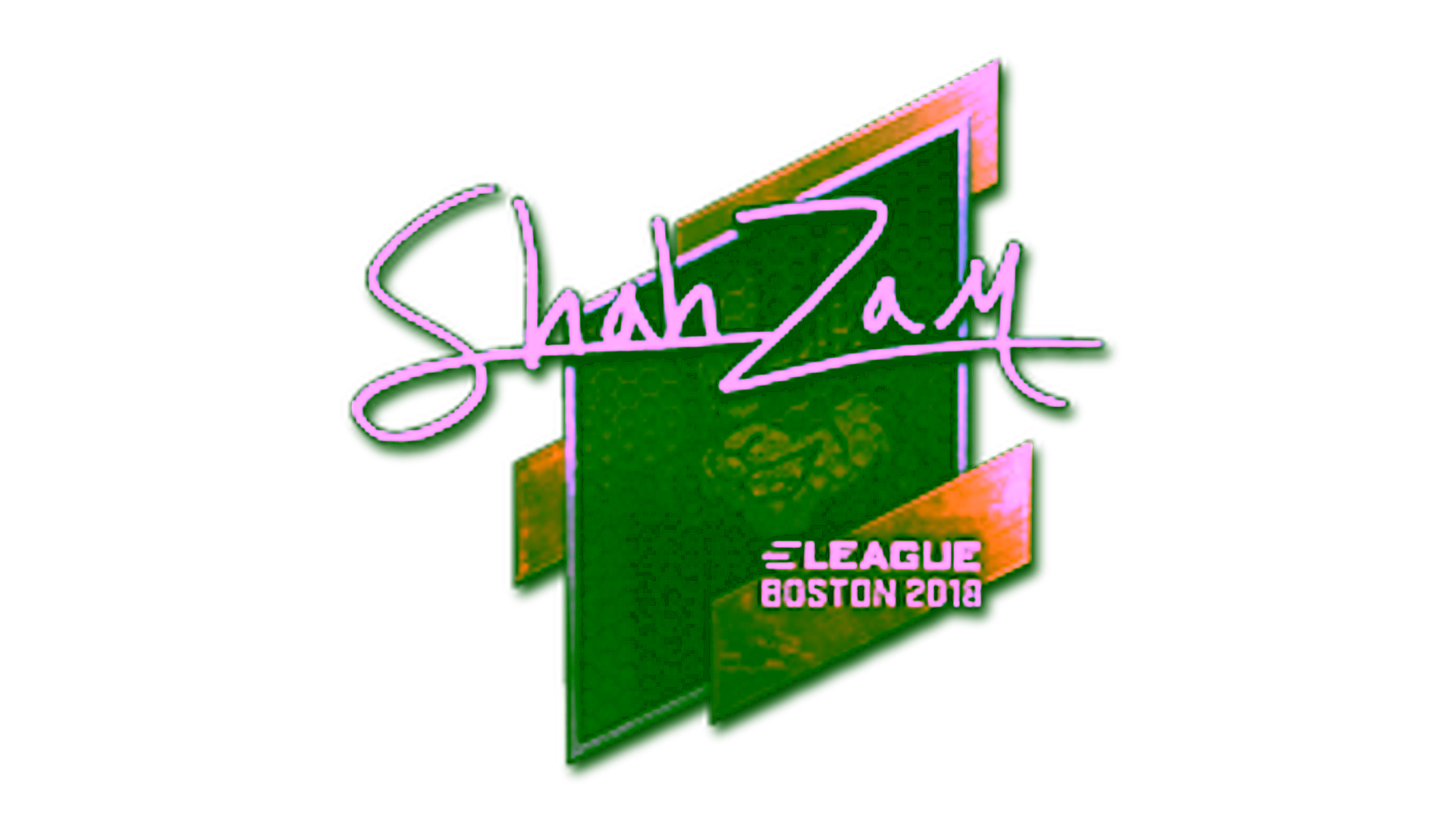 Display for Sticker | ShahZaM (Foil) | Boston 2018