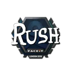 Sticker RUSH London 2018