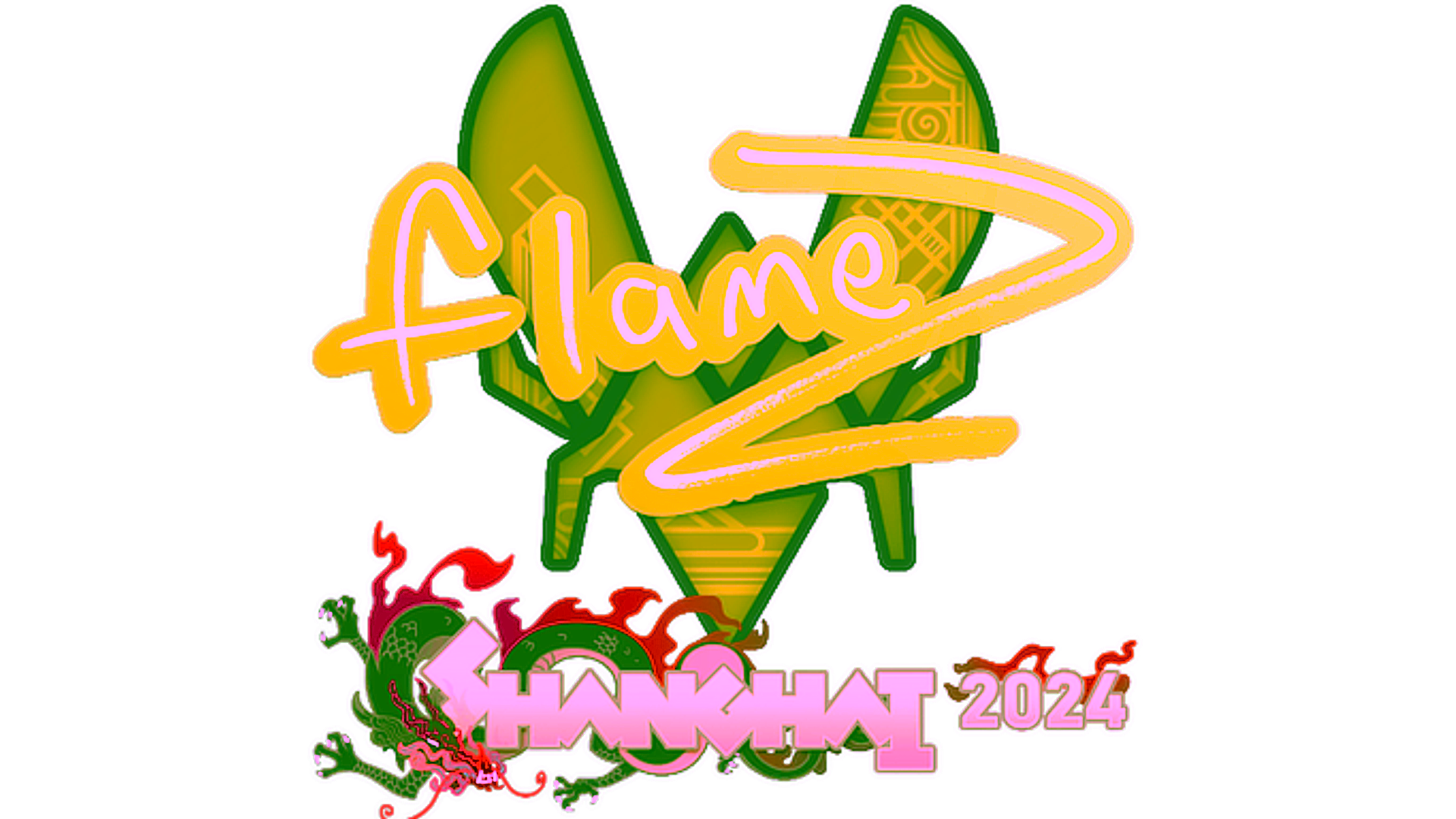 Sticker | FlameZ | Shanghai 2024 için görüntü