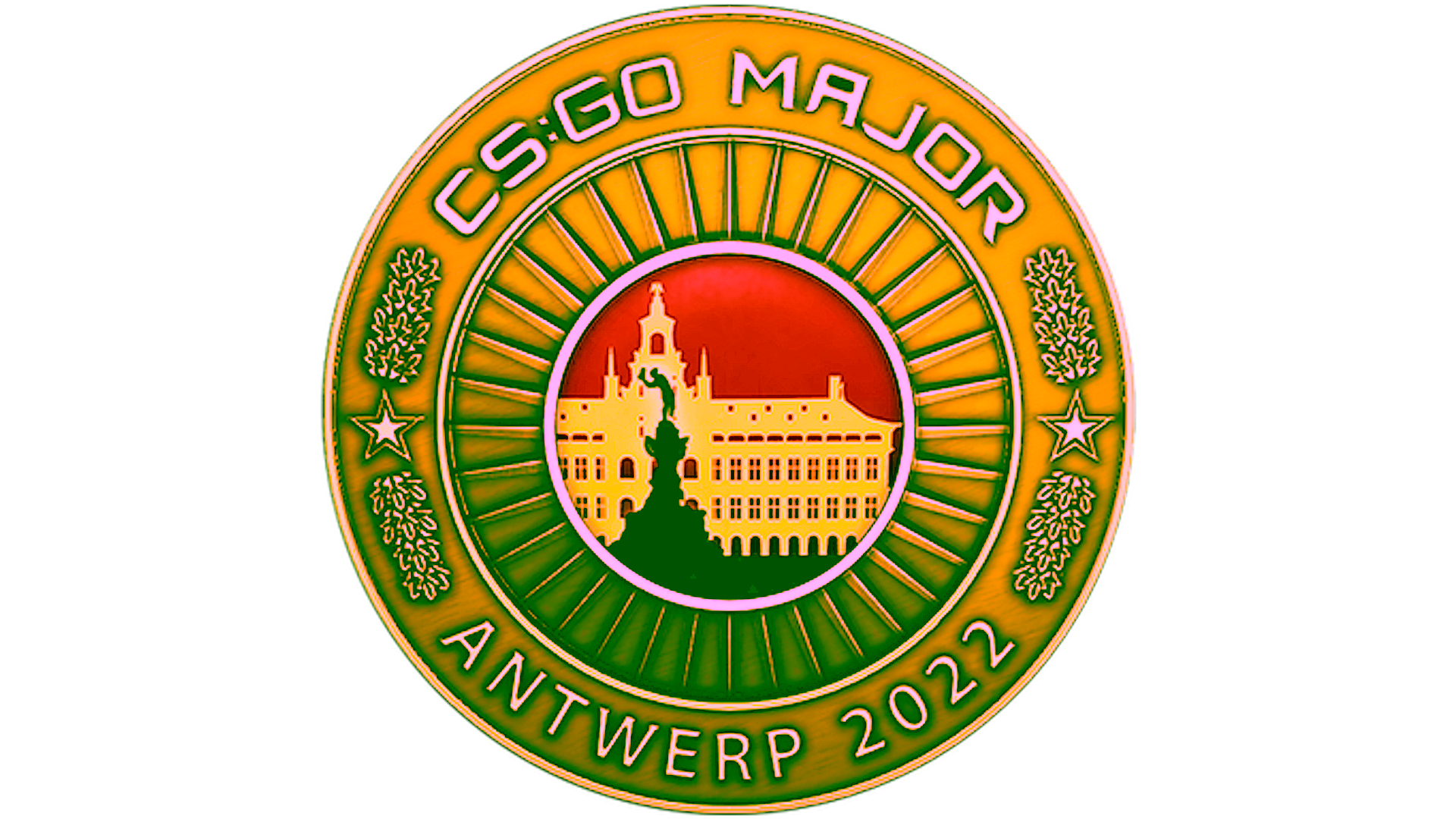 Display for Antwerp 2022 Gold Coin