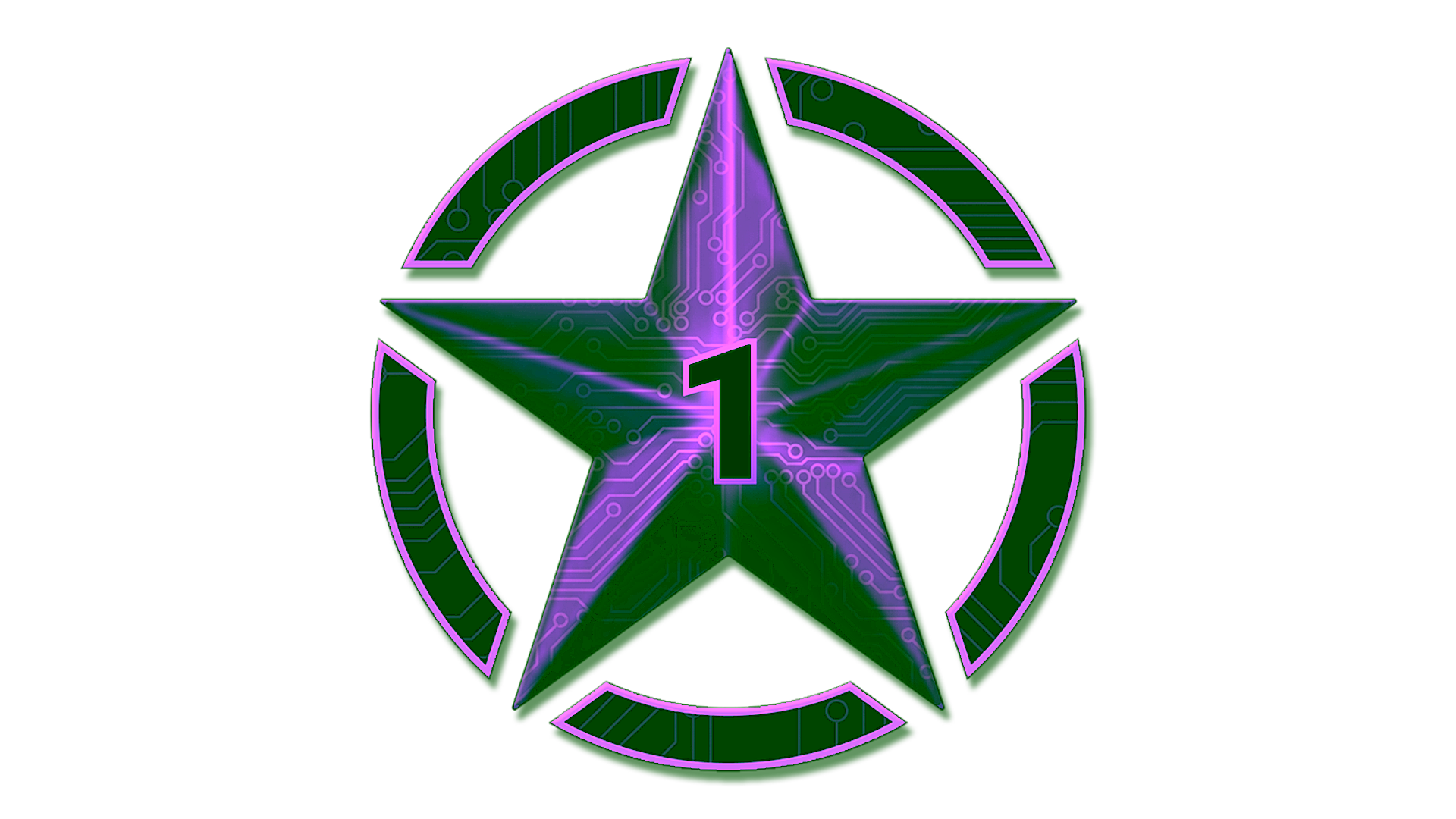 Display for 1 Star for Operation Shattered Web