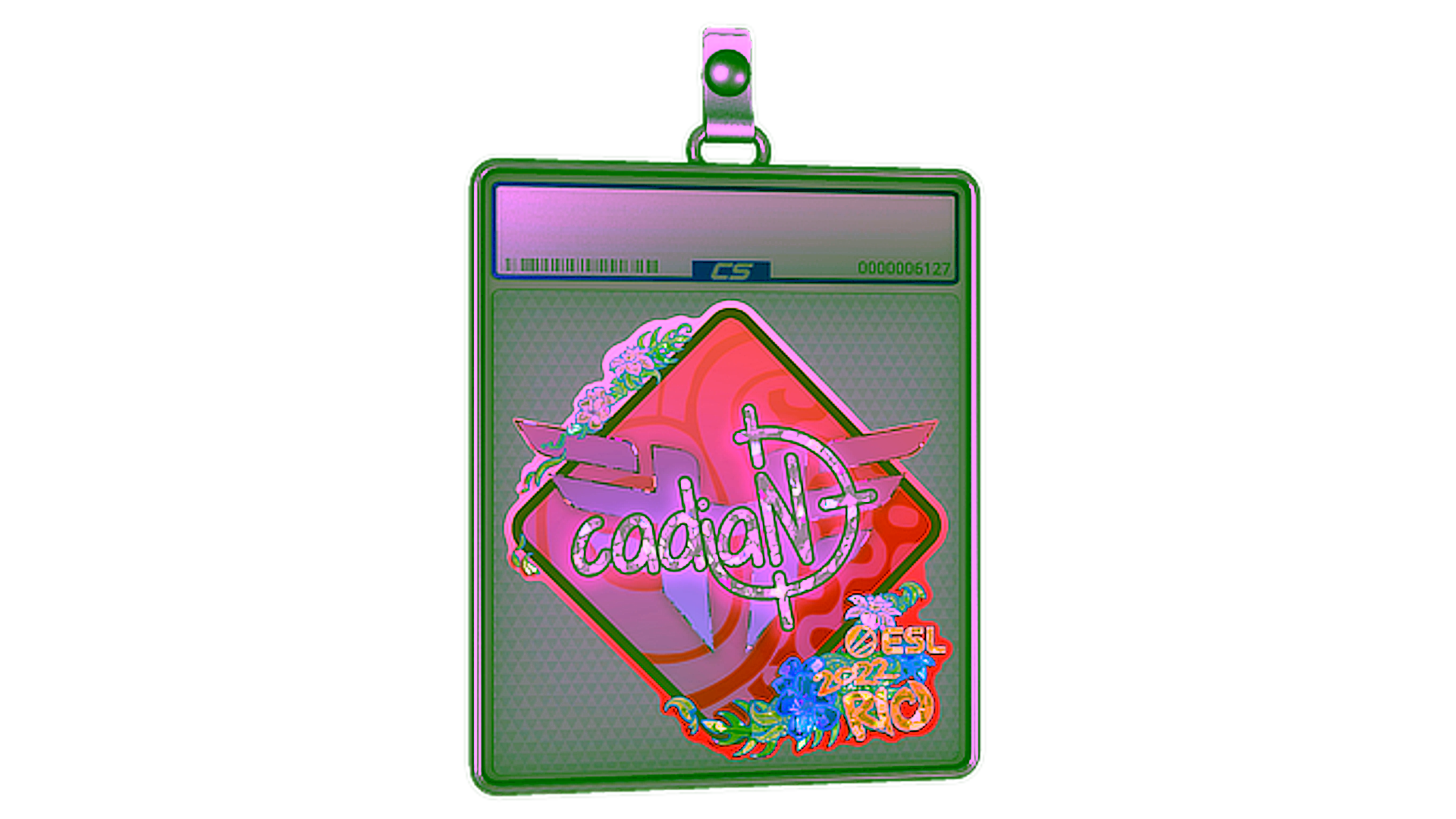 Sticker Slab | cadiaN (Glitter) | Rio 2022 için görüntü