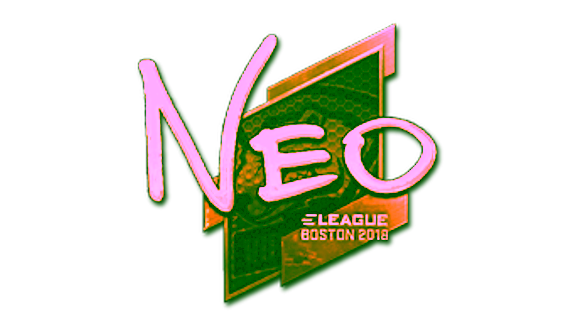 Display for Sticker | NEO (Gold) | Boston 2018