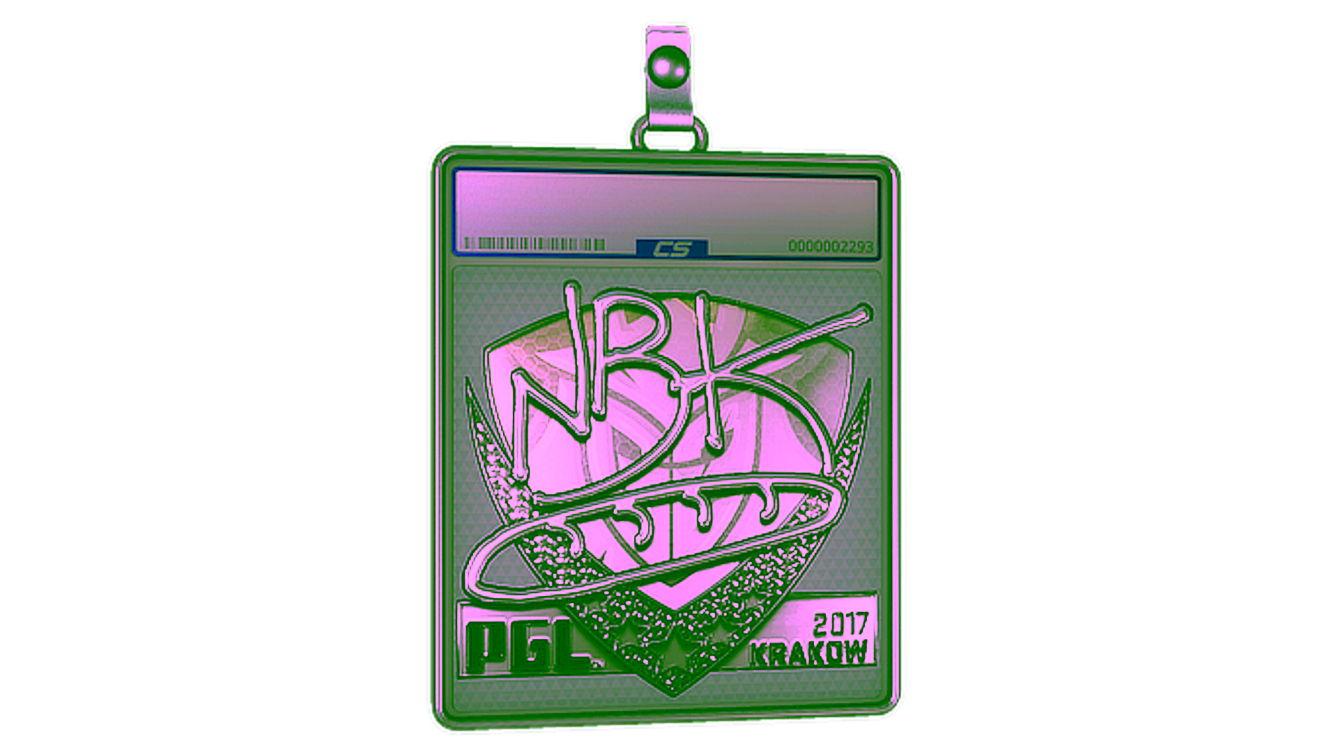 Display for Sticker Slab | NBK- (Foil) | Krakow 2017