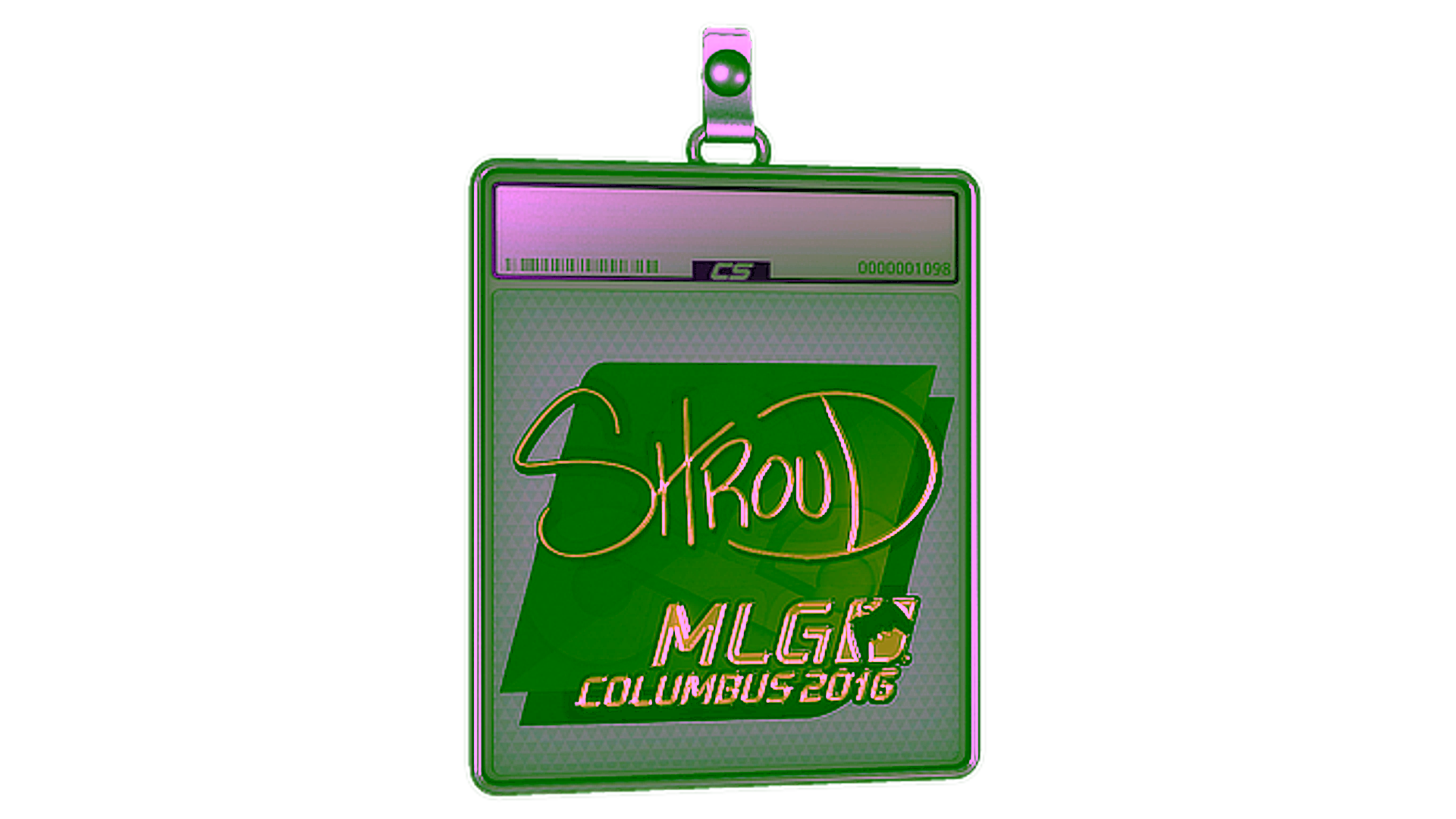 Wyświetl dla Sticker Slab | shroud (Gold) | MLG Columbus 2016