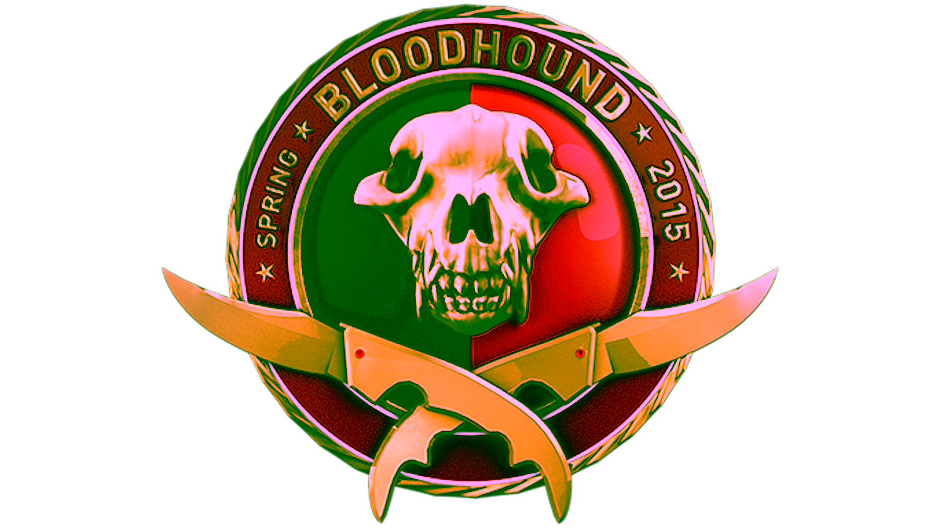 Display for Gold Operation Bloodhound Coin