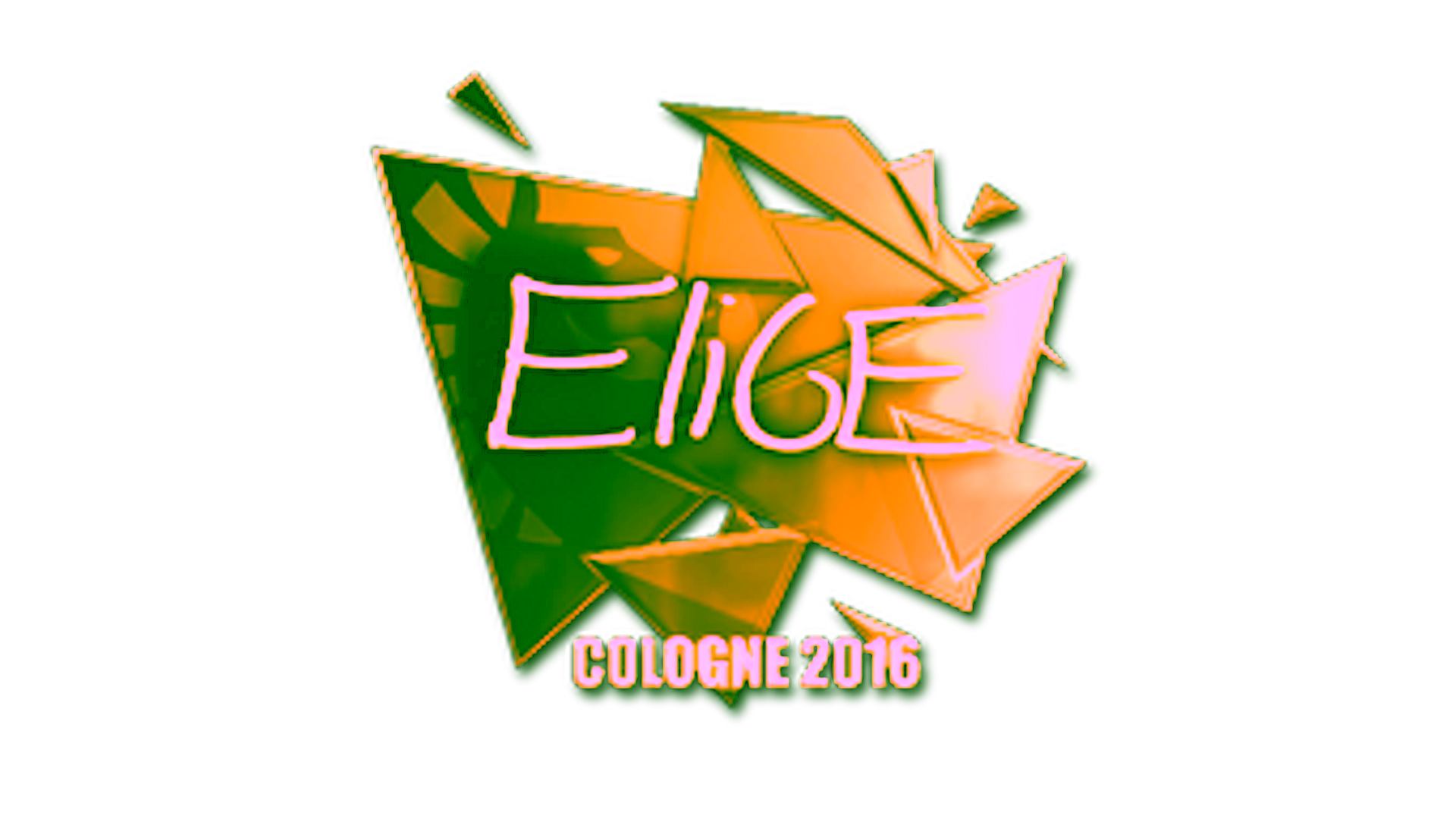 Anzeige für Sticker | EliGE (Gold) | Cologne 2016