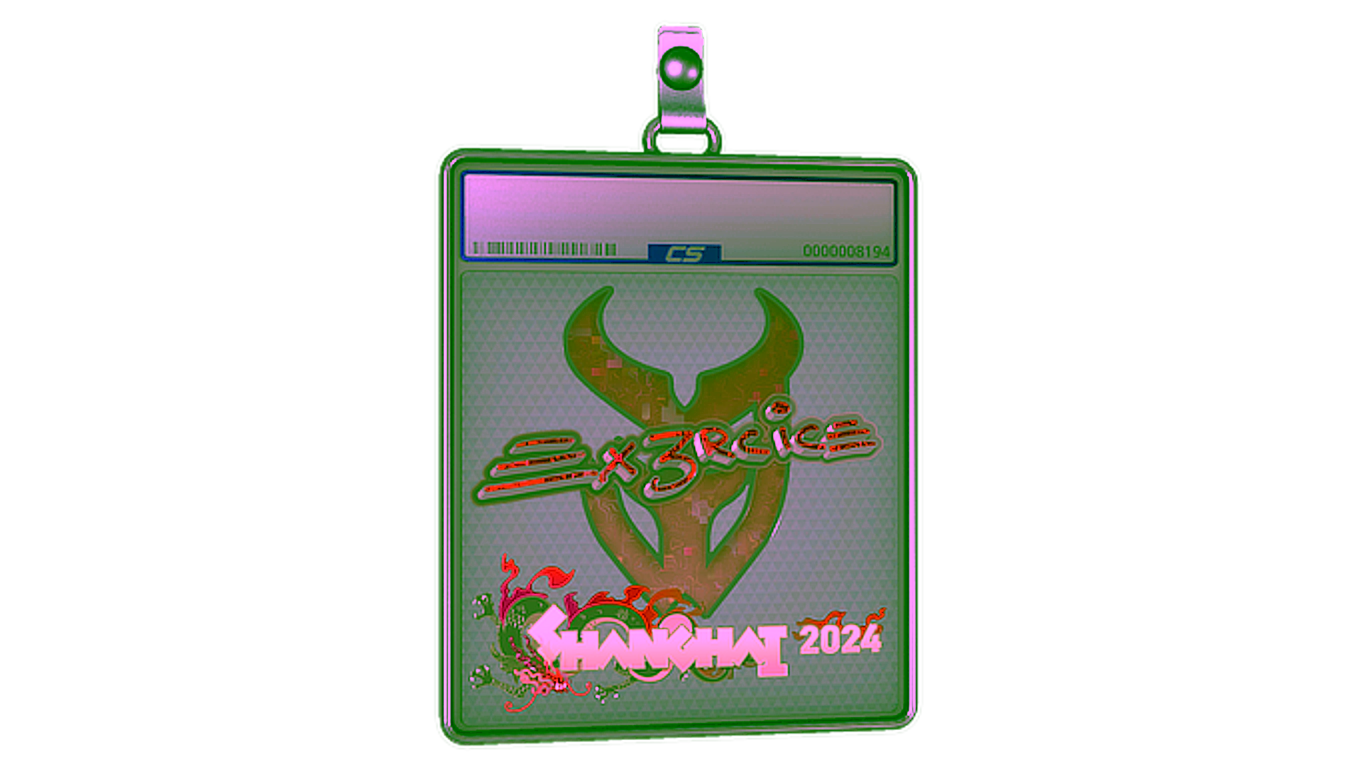 Mostrar para Sticker Slab | Ex3rcice (Glitter) | Shanghai 2024