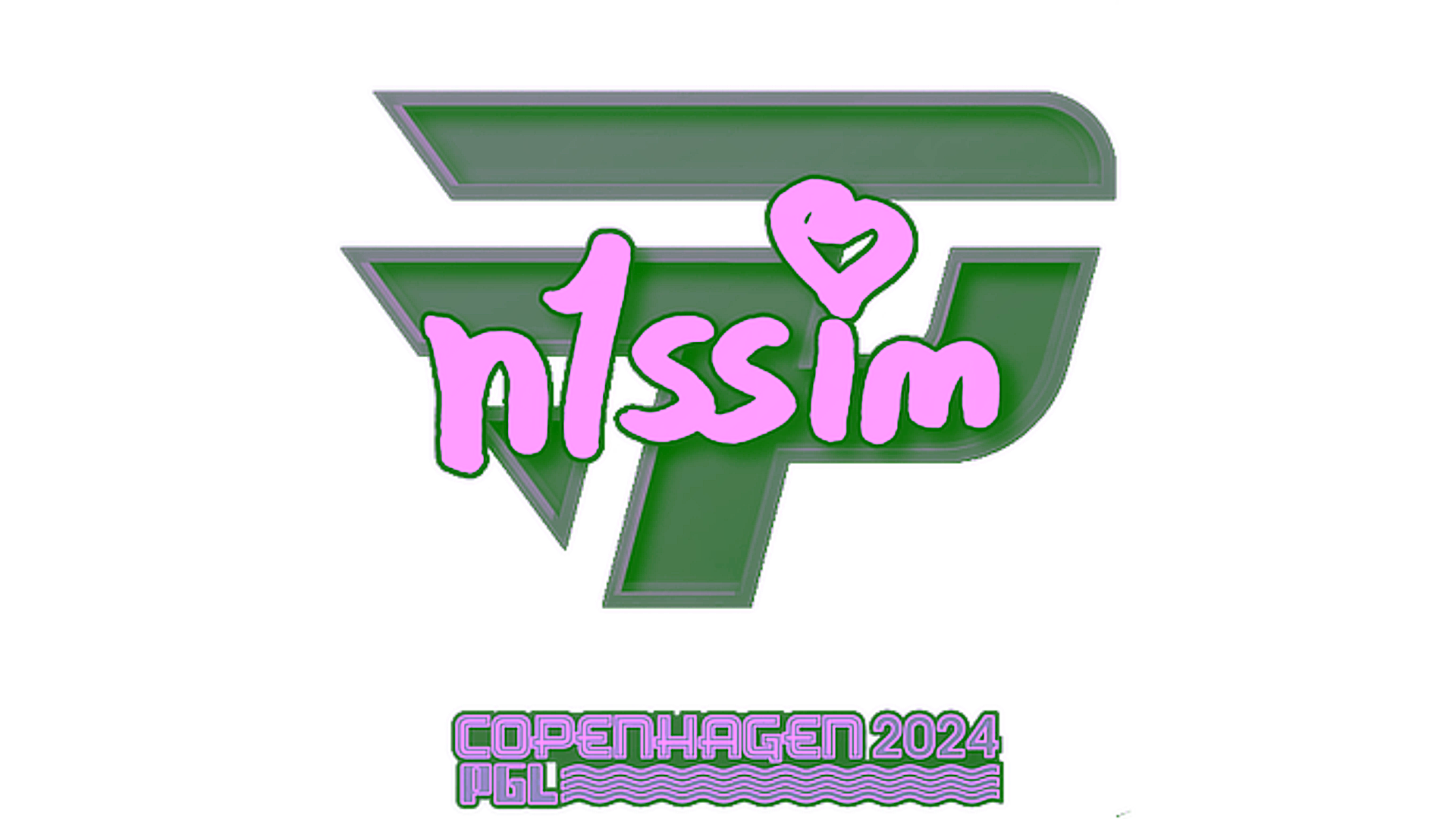Visar för Sticker | n1ssim | Copenhagen 2024
