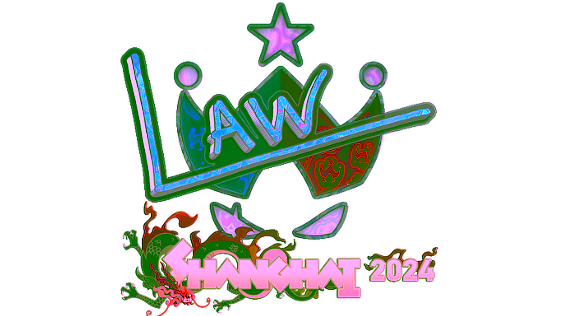 Visar för Sticker | stanislaw (Holo) | Shanghai 2024