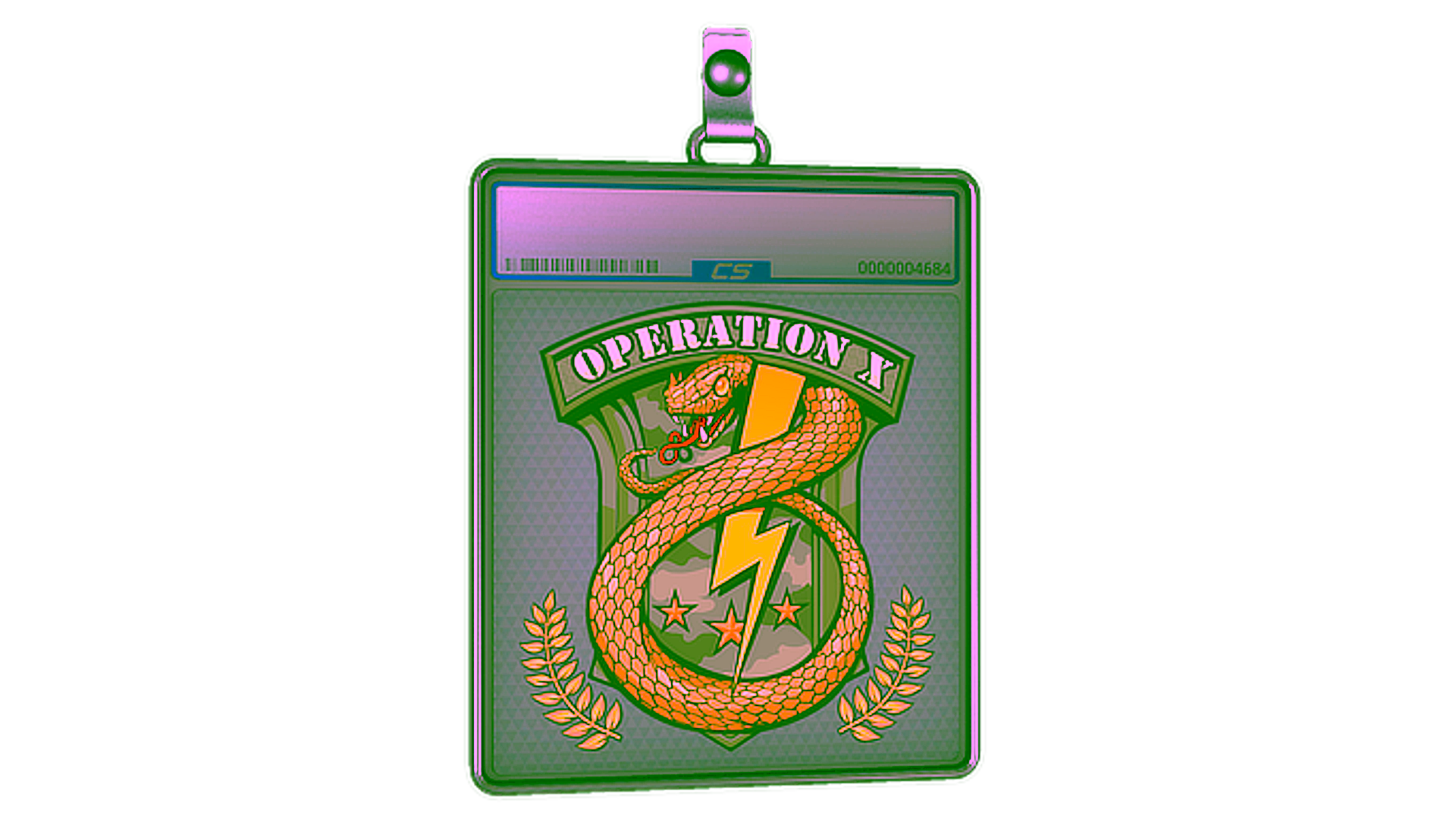 Display for Sticker Slab | Badge of Service