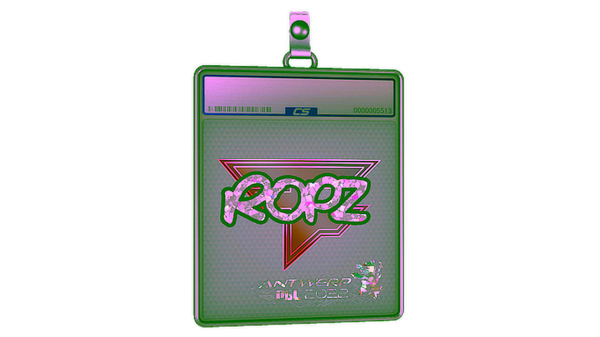 Affichage pour Sticker Slab | ropz (Glitter) | Antwerp 2022
