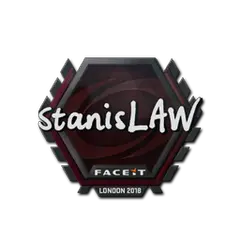 Sticker stanislaw London 2018