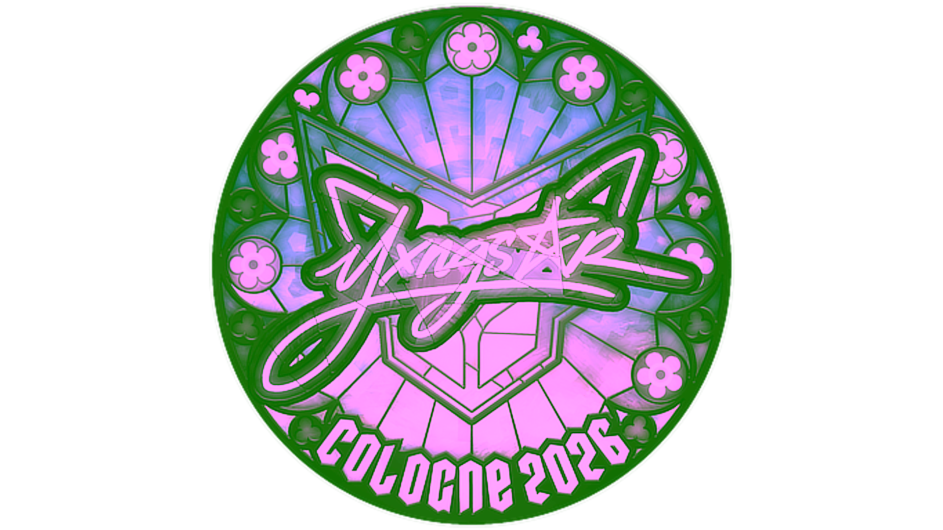 Display for Sticker | yxngstxr | Cologne 2026