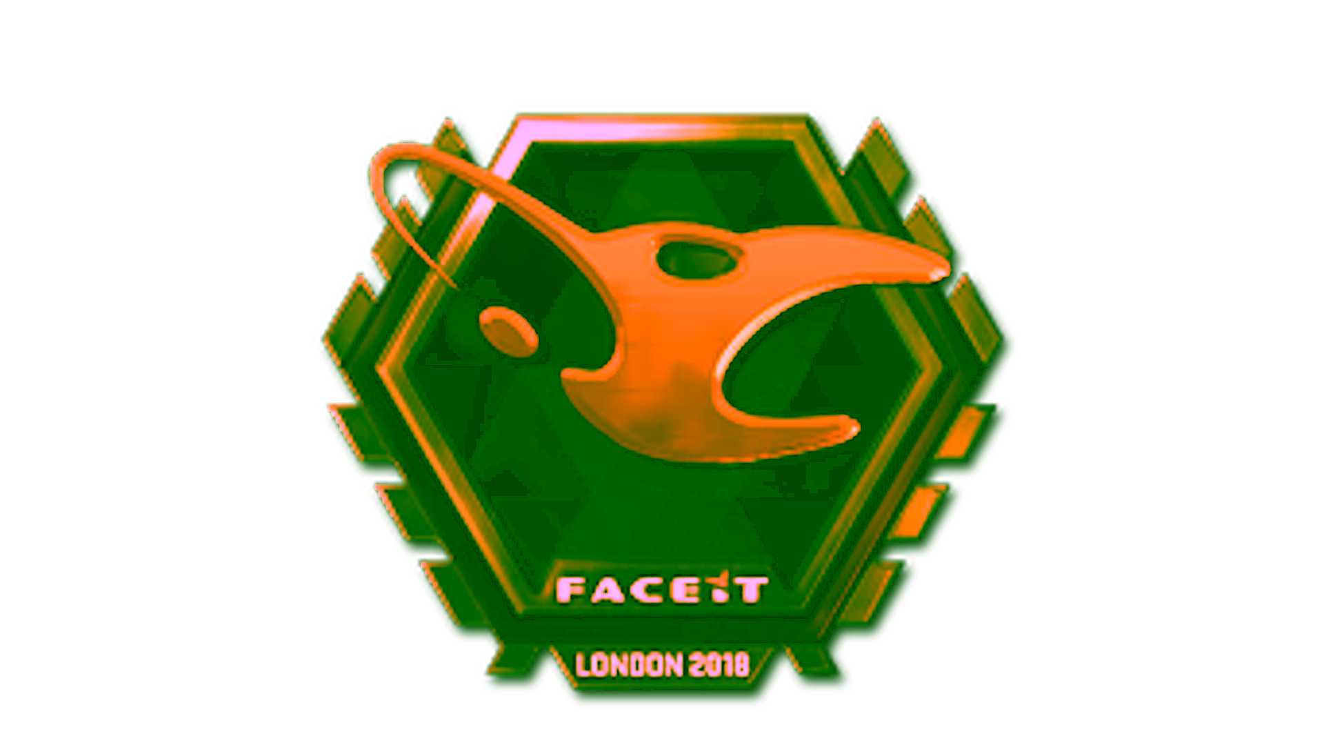 Display for Sticker | mousesports (Gold) | London 2018