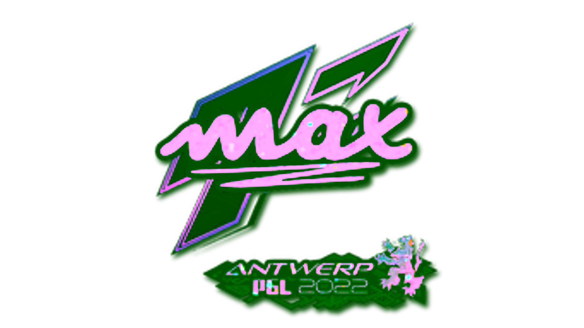 Display for Sticker | max (Glitter) | Antwerp 2022