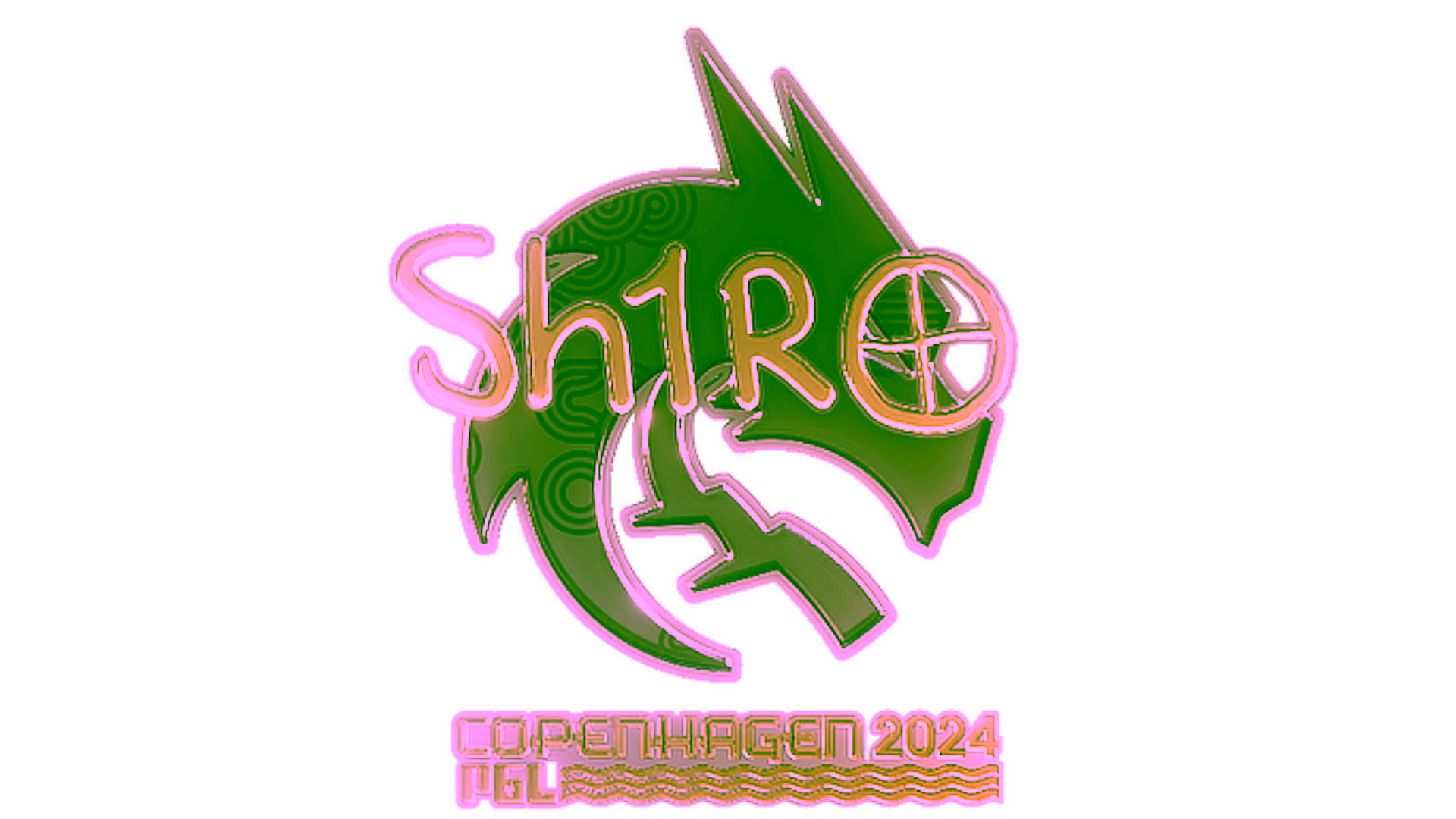 Display for Sticker | sh1ro (Gold) | Copenhagen 2024