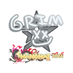 Sticker Grim Shanghai 2024