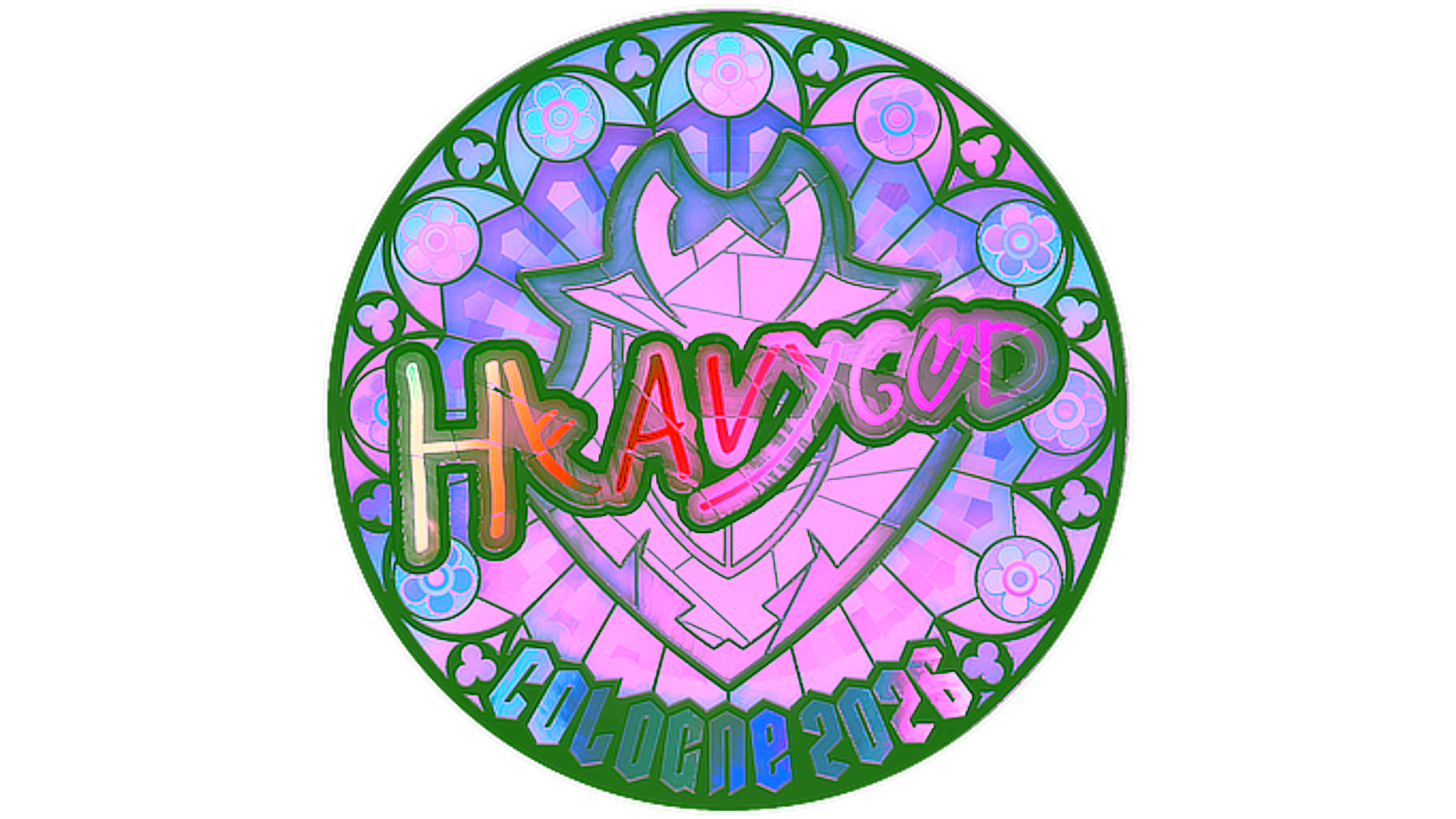 Display for Sticker | Heavygod (Holo) | Cologne 2026