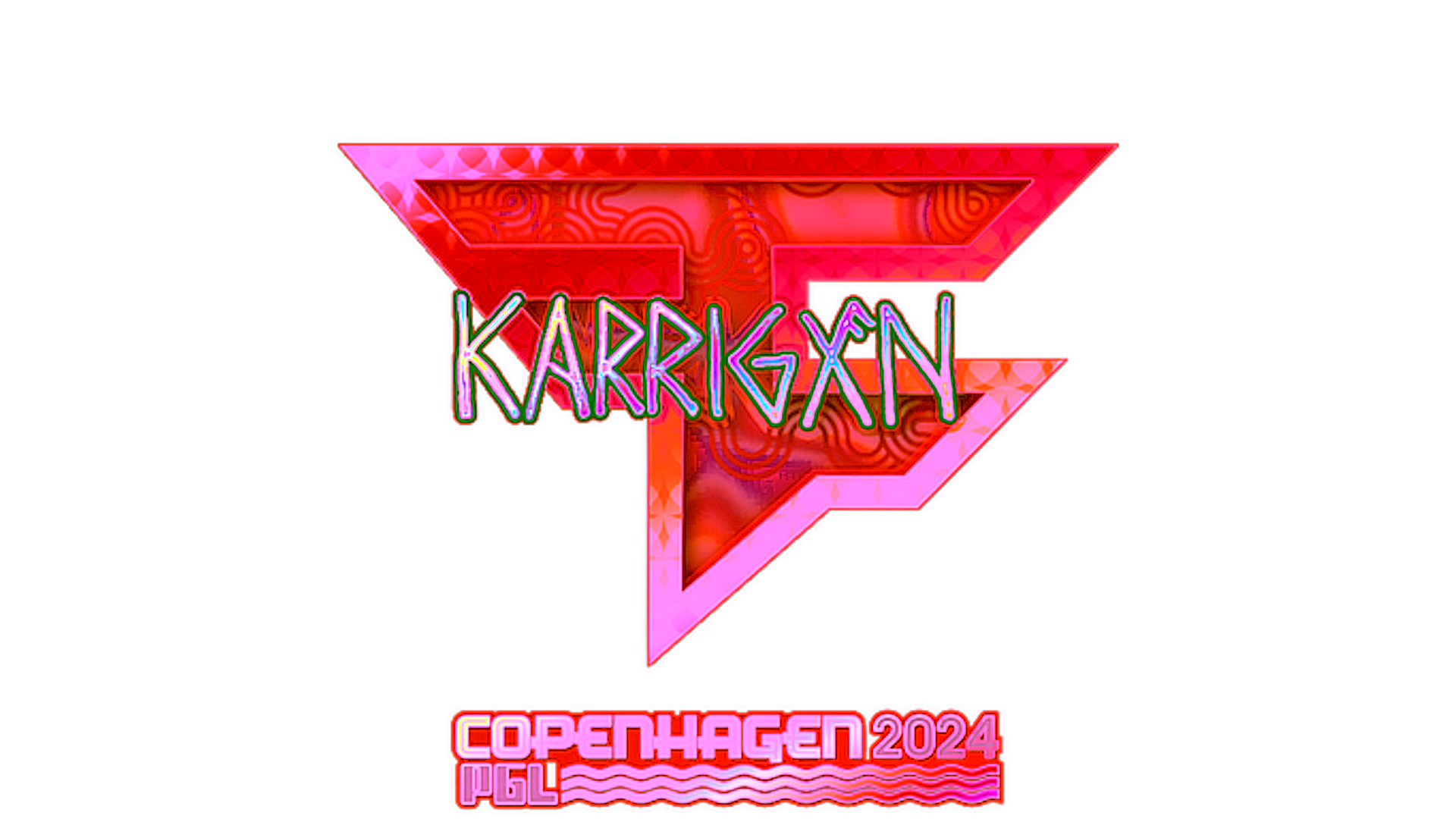 Visar för Sticker | karrigan (Holo) | Copenhagen 2024