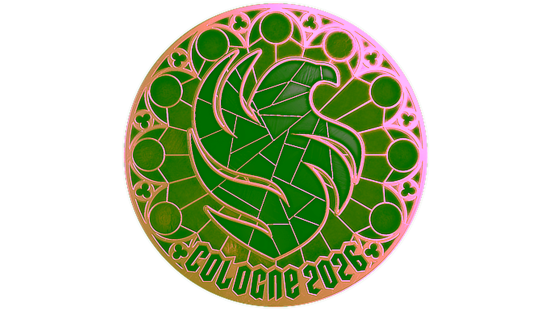 عرض لـ Sticker | Falcons (Gold) | Cologne 2026