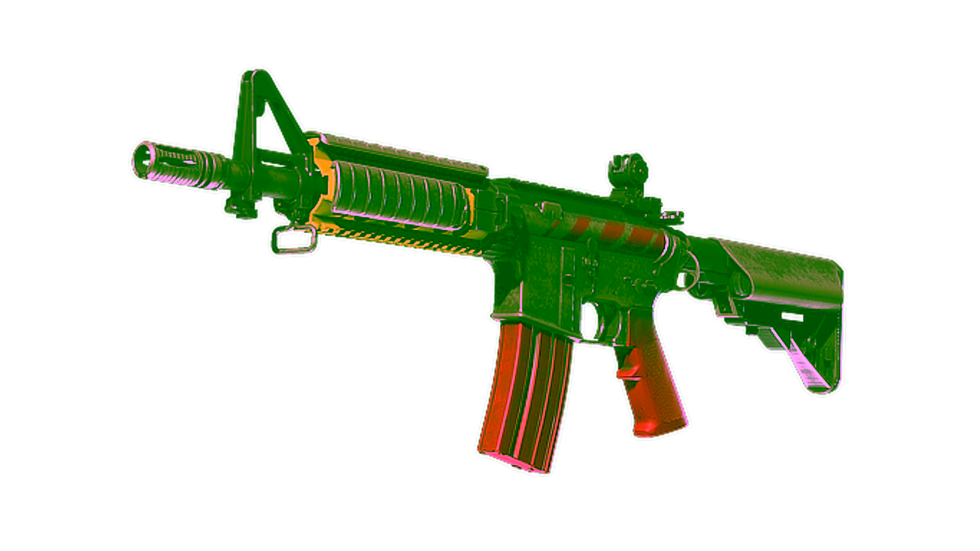 Display for M4A4 | Steel Work (Minimal Wear)