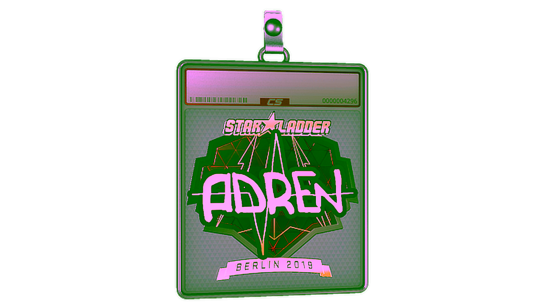 Rodyti Sticker Slab | AdreN (Gold) | Berlin 2019