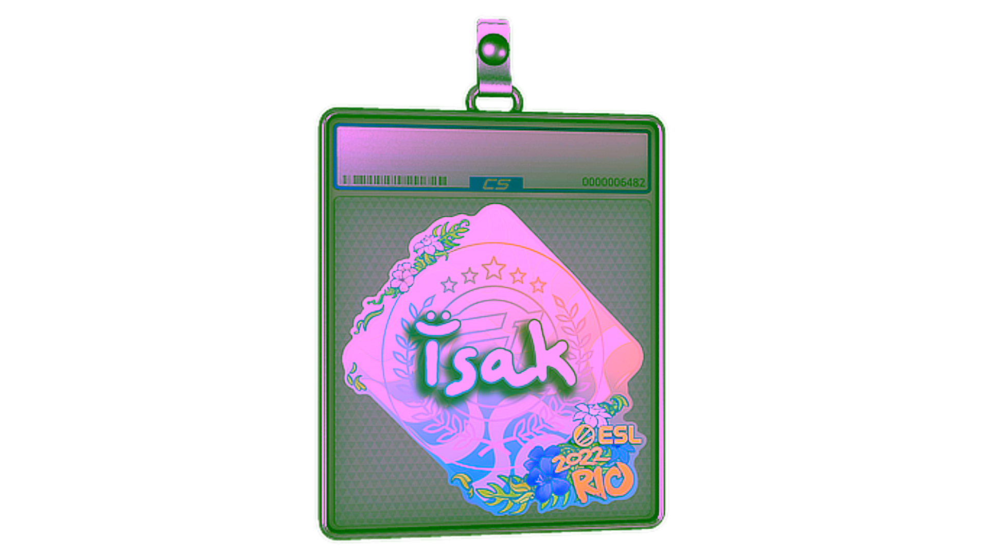 Anzeige für Sticker Slab | isak | Rio 2022