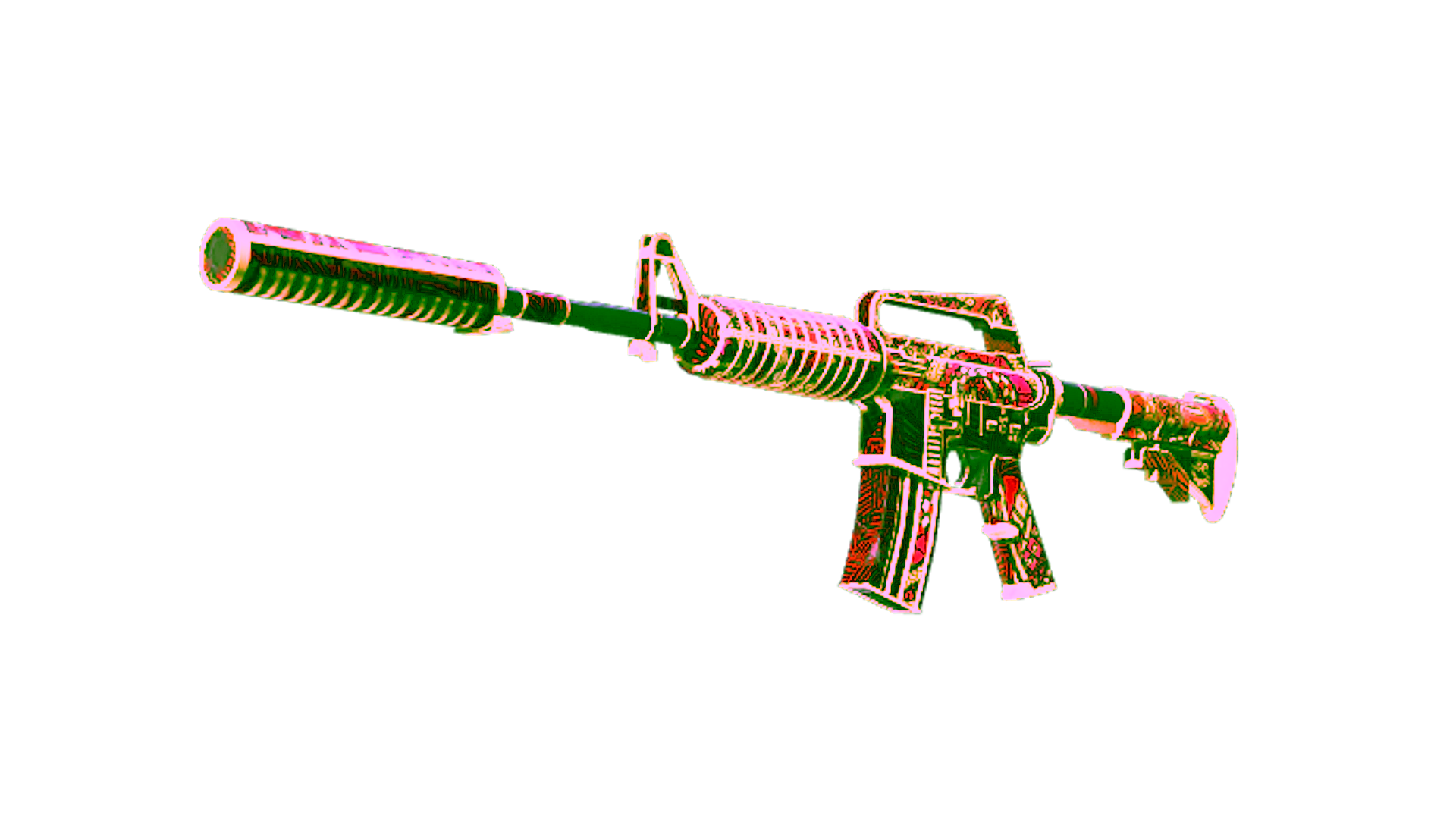 Mostrar para StatTrak™ M4A1-S | Chantico's Fire (Well-Worn)