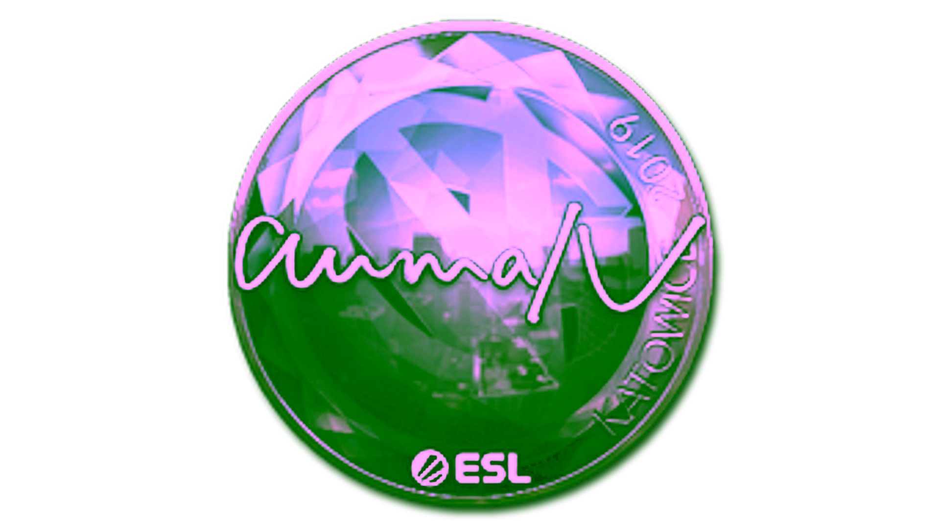 Mostrar para Sticker | aumaN (Foil) | Katowice 2019