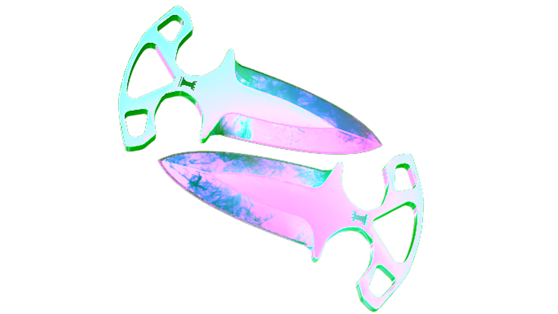 Display for ★ StatTrak™ Shadow Daggers | Gamma Doppler Phase 1 (Minimal Wear)