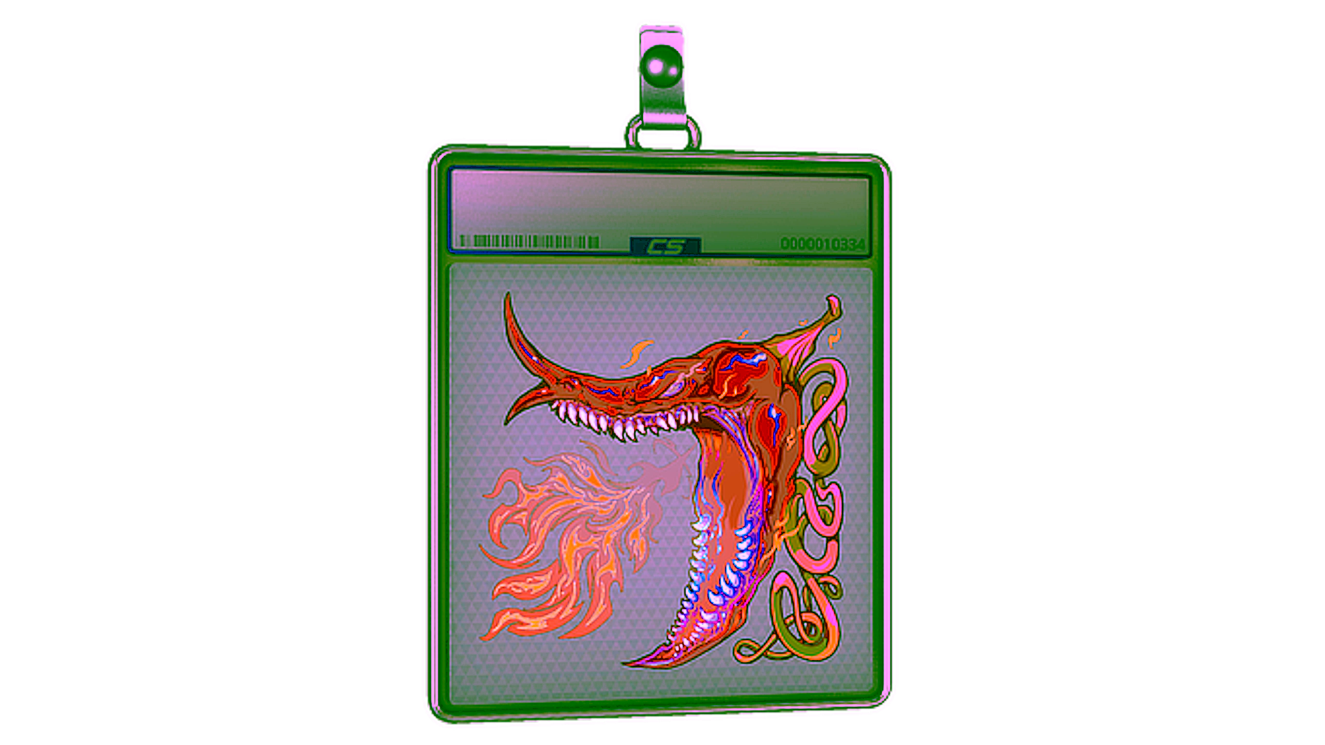 Display for Sticker Slab | Hot Pepper (Holo)