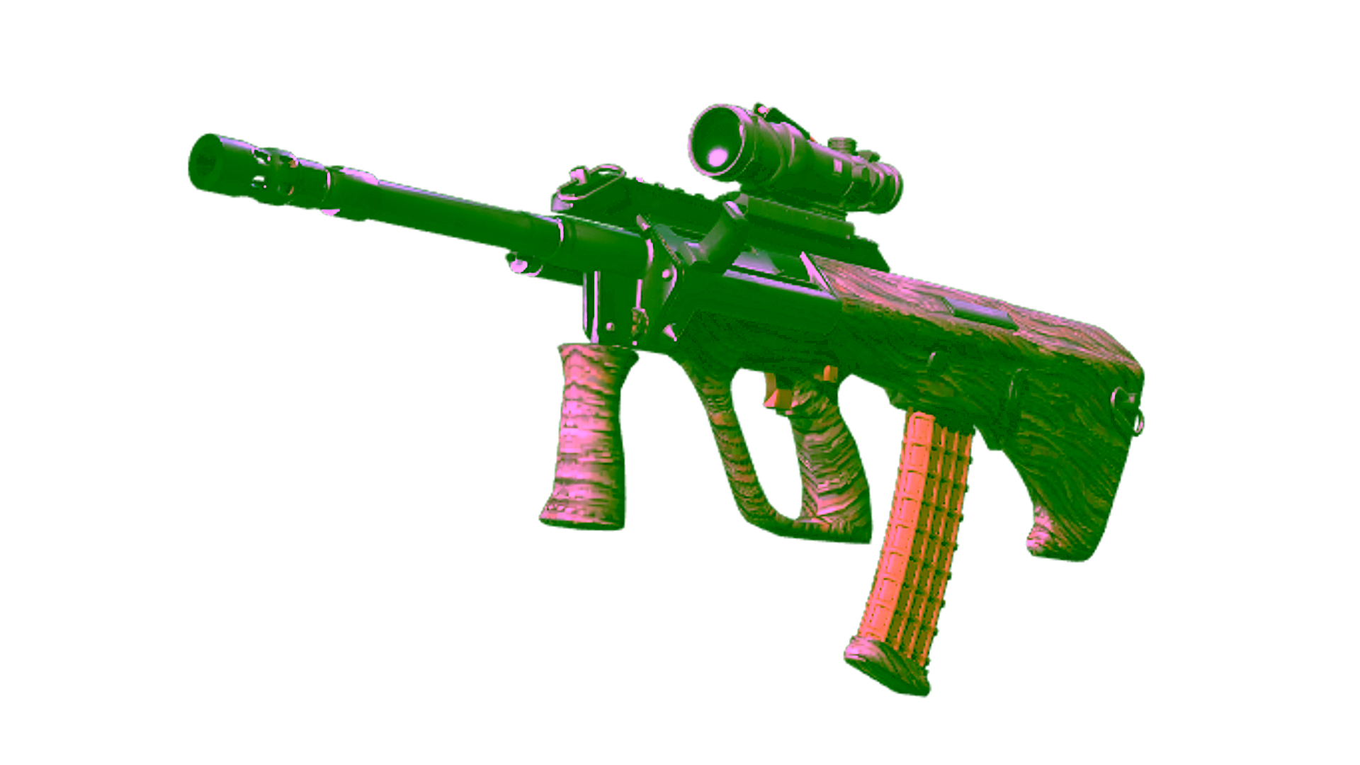 Display for AUG | Spalted Wood (Minimal Wear)