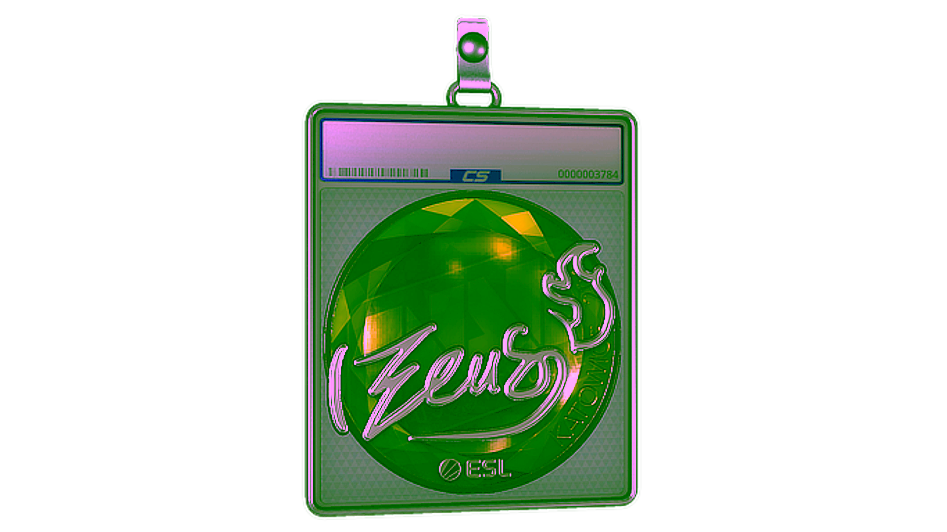 Wyświetl dla Sticker Slab | Zeus (Foil) | Katowice 2019