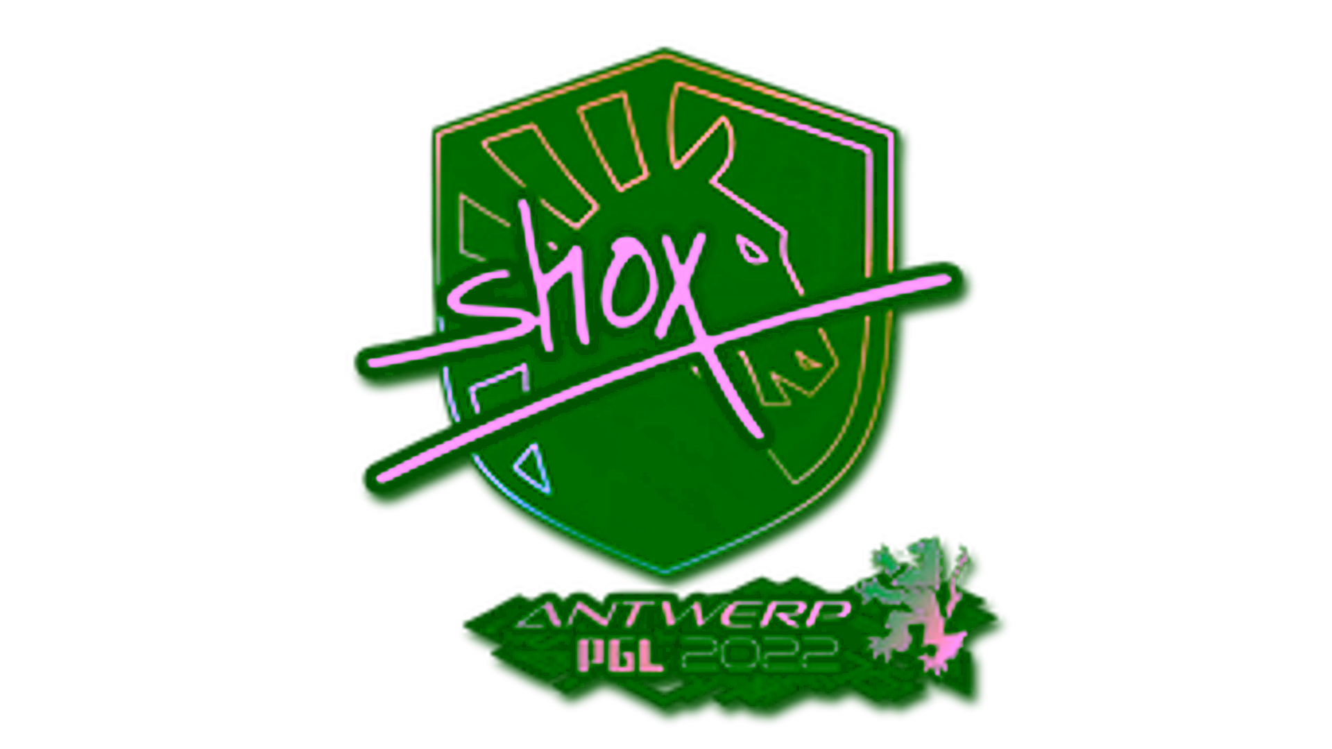 Display for Sticker | shox | Antwerp 2022