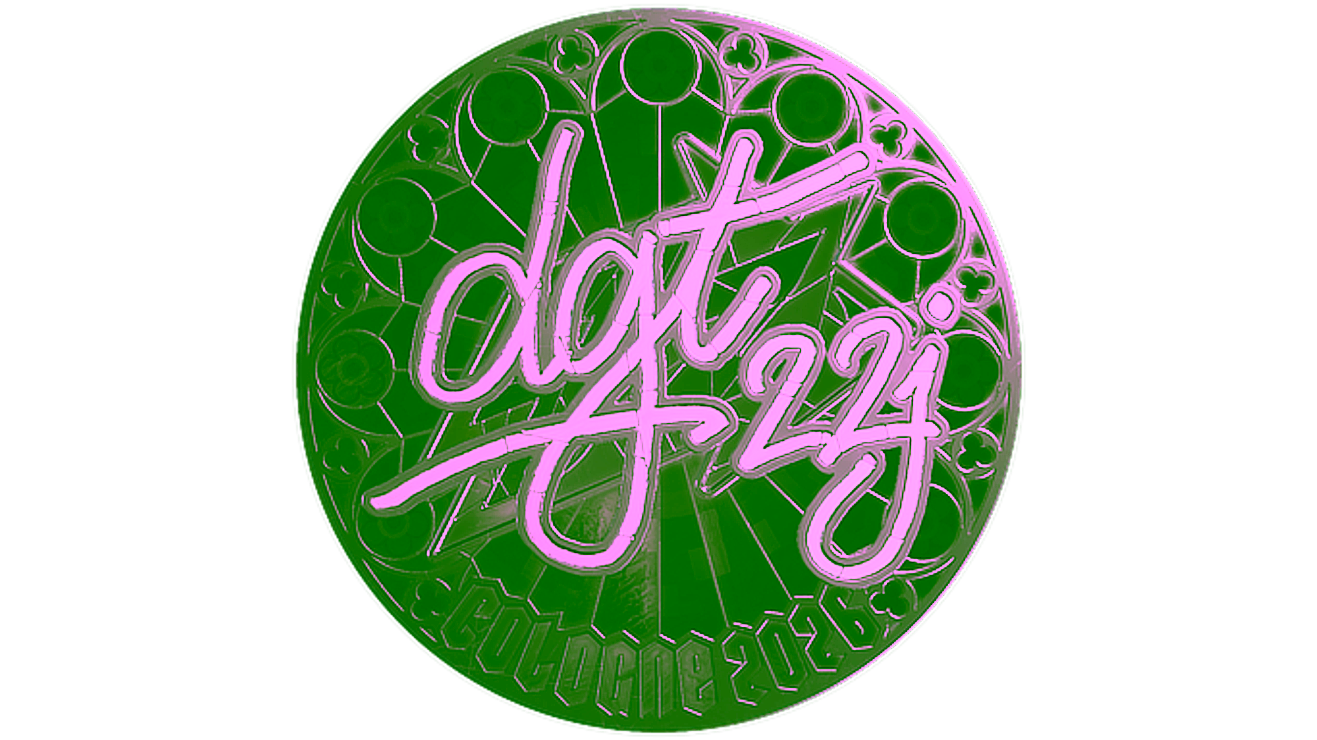 Exibição para Sticker | dgt (Foil) | Cologne 2026