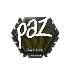 Sticker paz London 2018