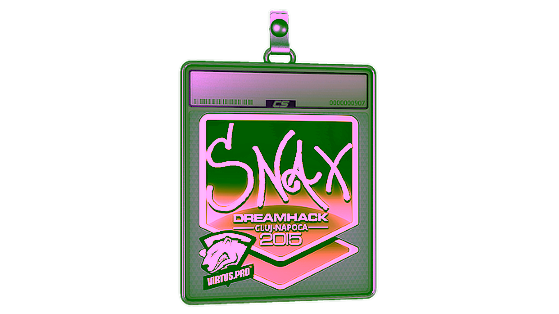 Rodyti Sticker Slab | Snax (Gold) | Cluj-Napoca 2015