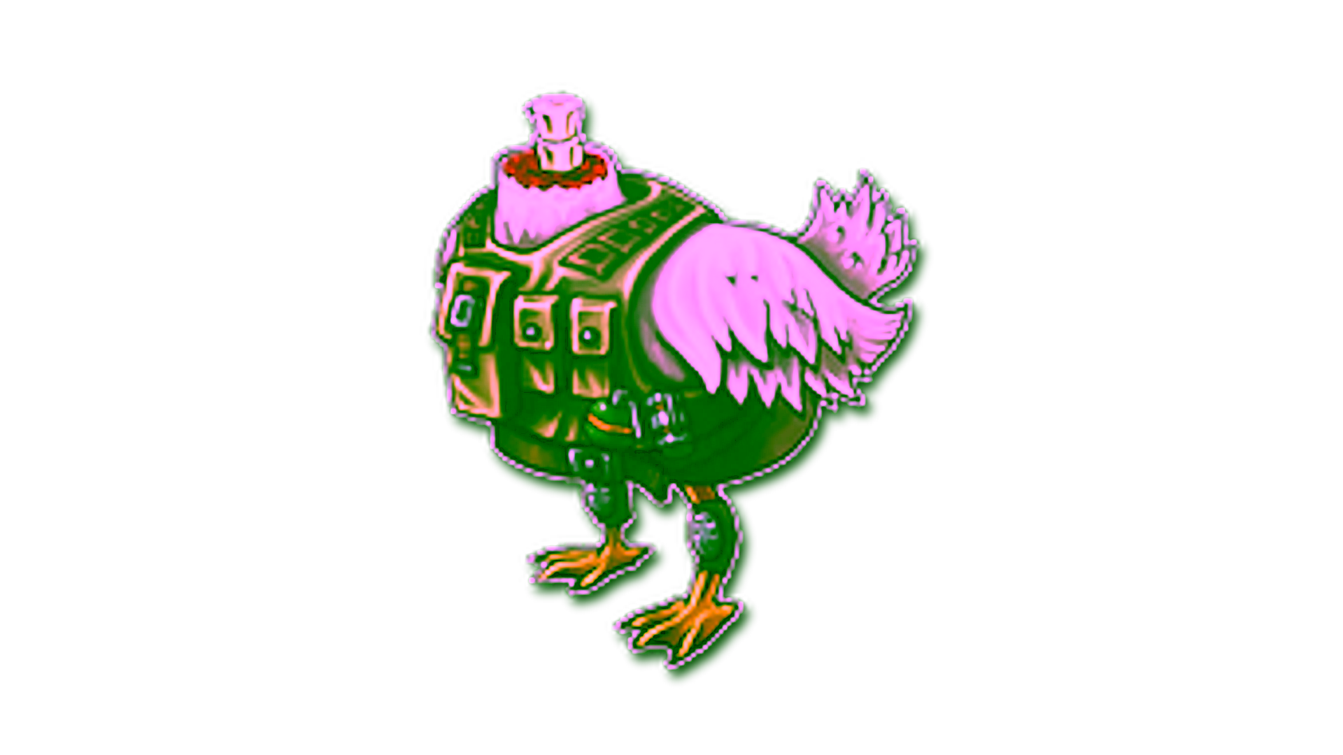 Anzeige für Sticker | Headless Chicken