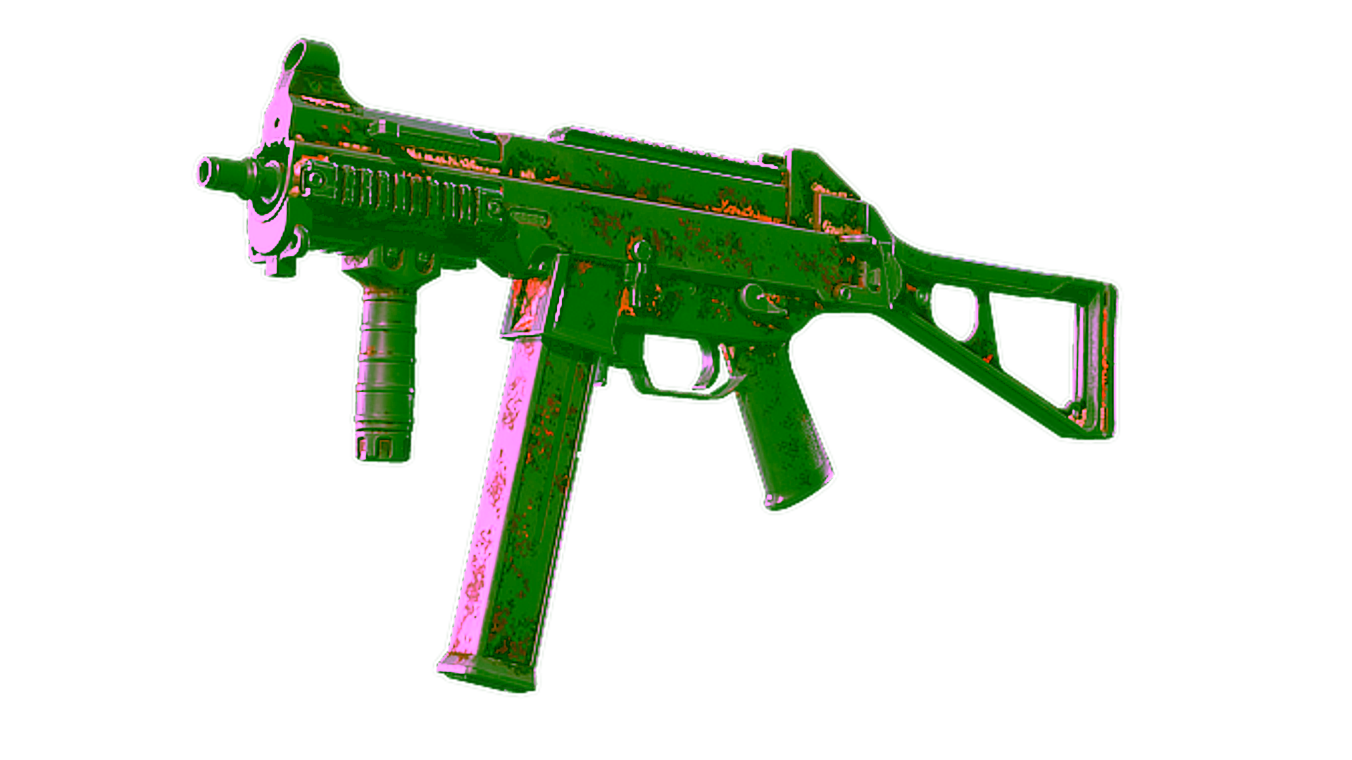 Display for Souvenir UMP-45 | Warm Blooded (Battle-Scarred)