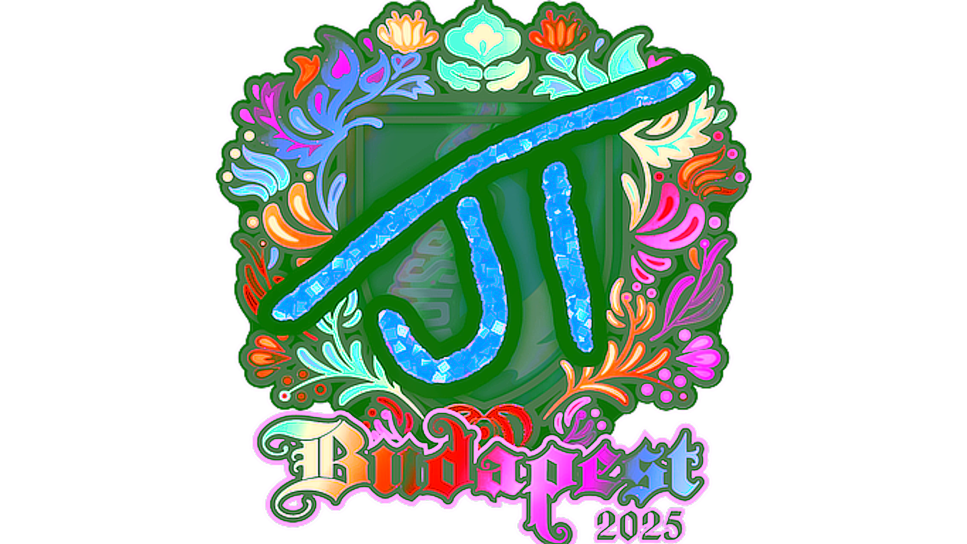 Display for Sticker | JT (Holo) | Budapest 2025