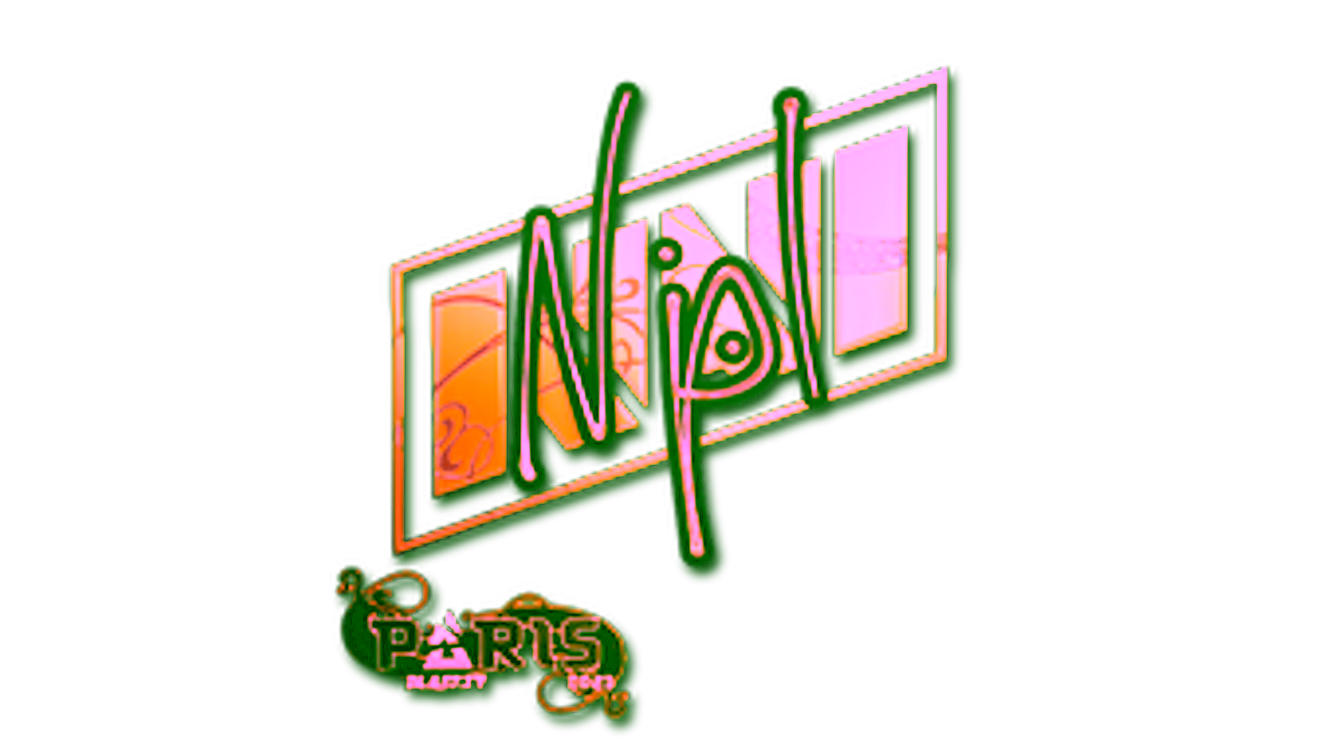 Display for Sticker | npl (Holo) | Paris 2023