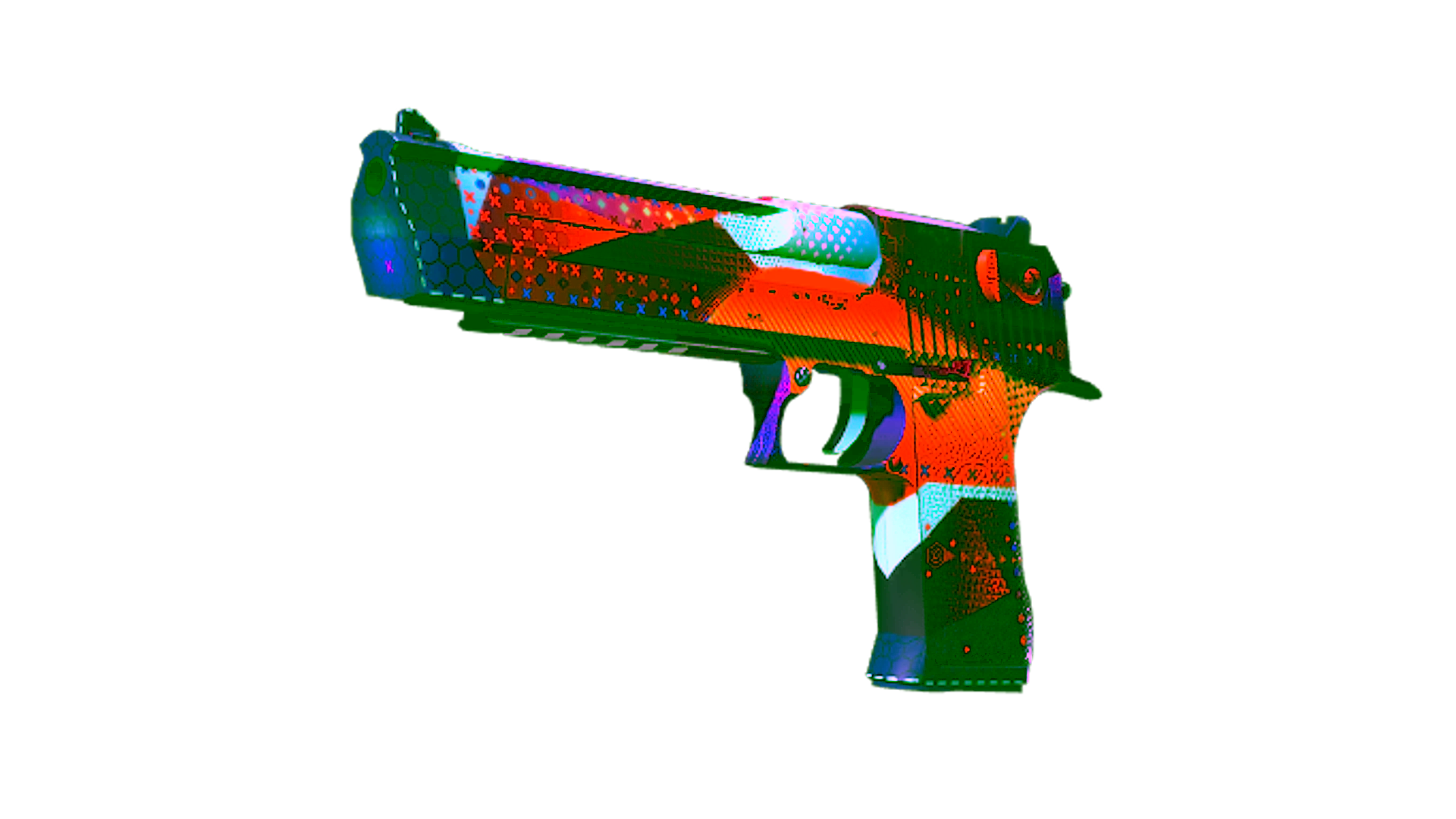 Display for StatTrak™ Desert Eagle | Ocean Drive (Minimal Wear)